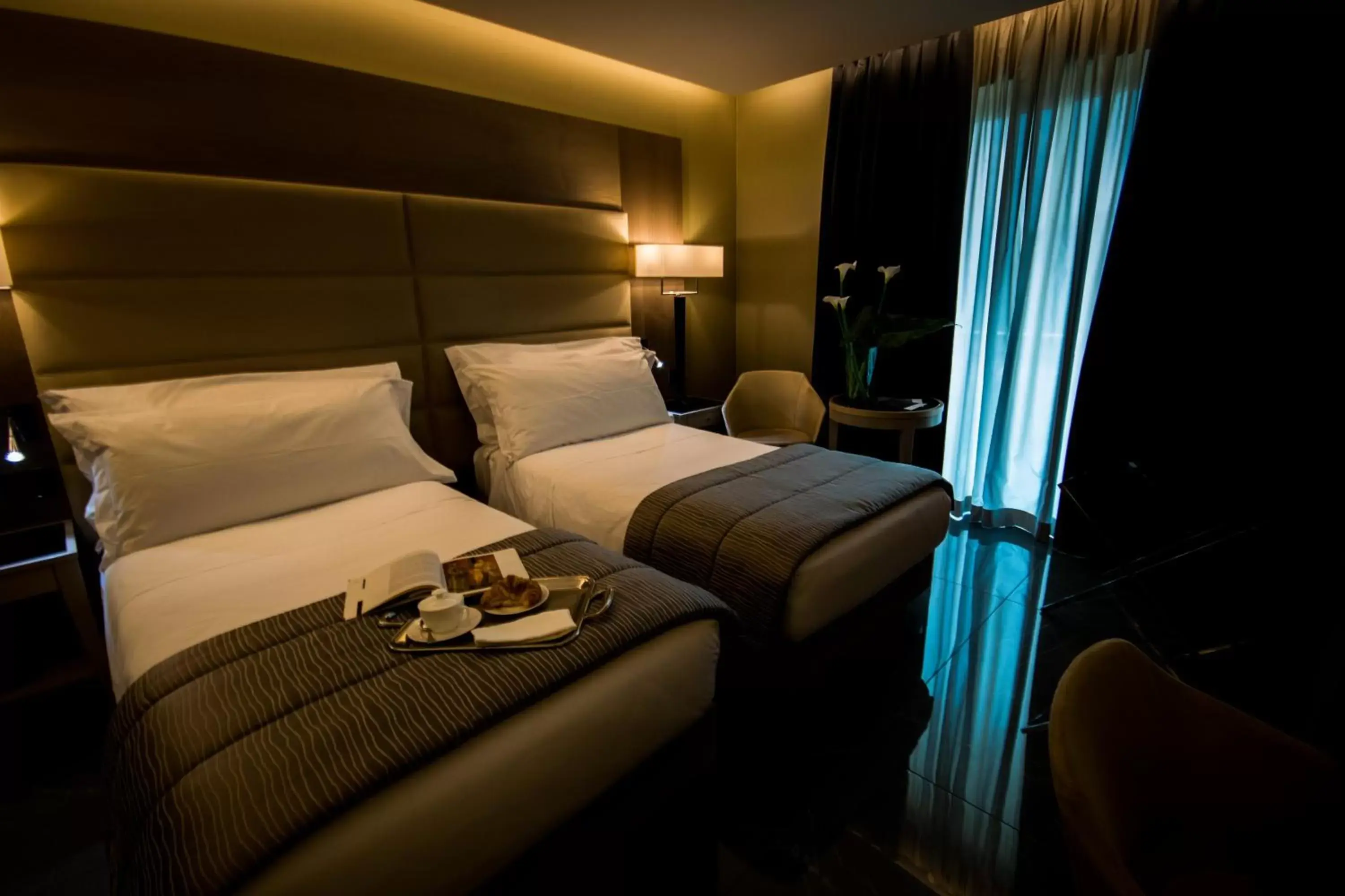 Bed in Hotel Forum Bed in Hotel Forum