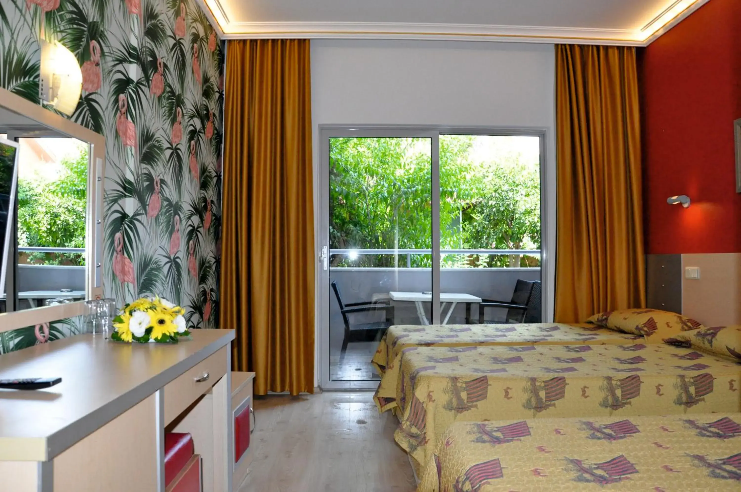 Twin Room with Garden View in Grand Viking Hotel Twin Room with Garden View in Grand Viking Hotel