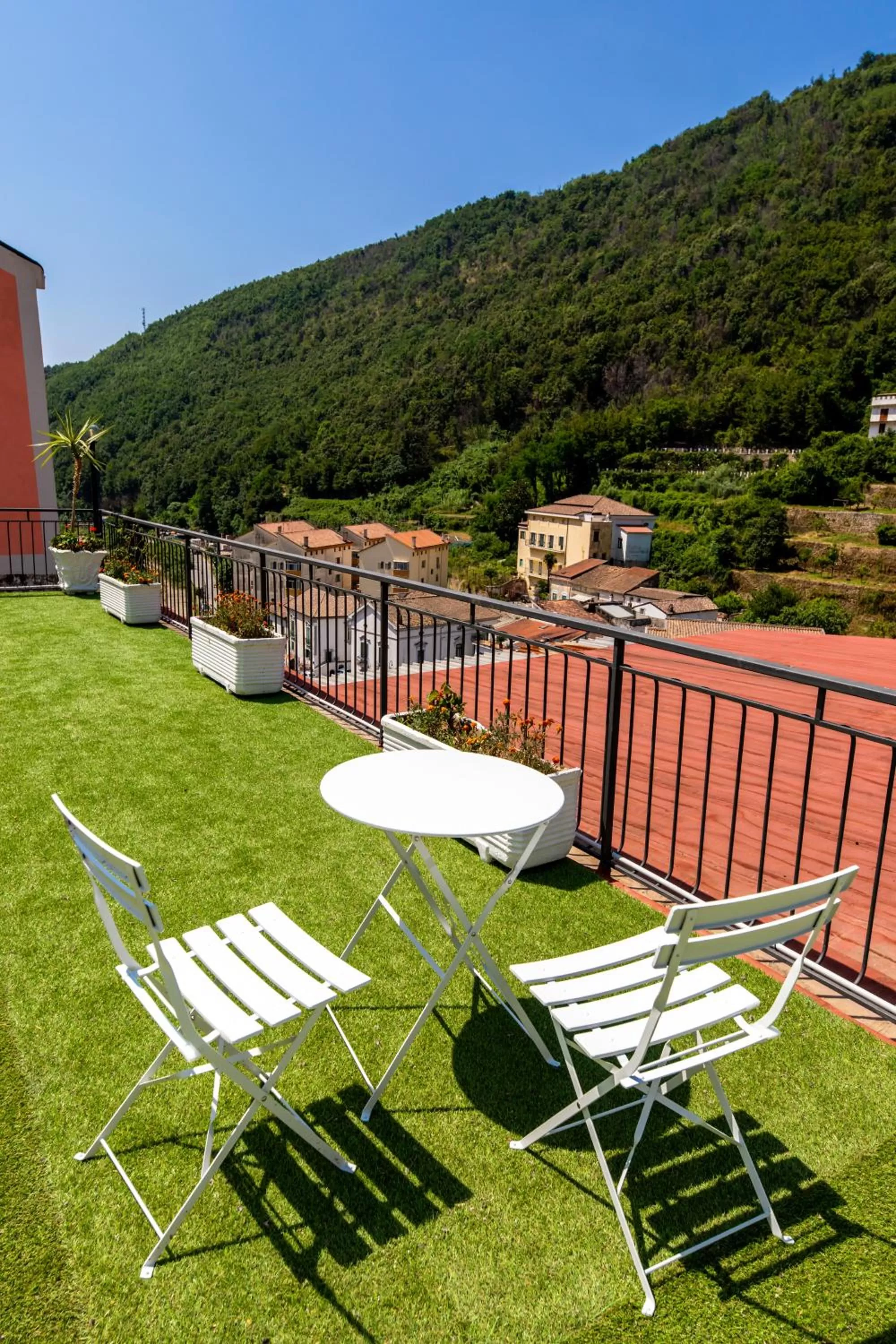 Garden view in Monca's house