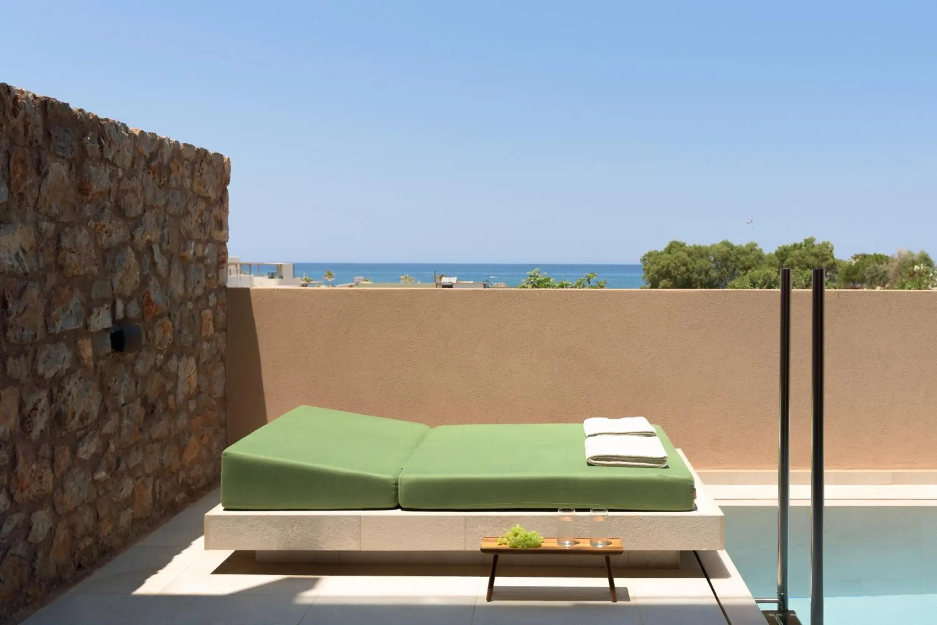 Sea view in Paralos Venus Suites Adults Only