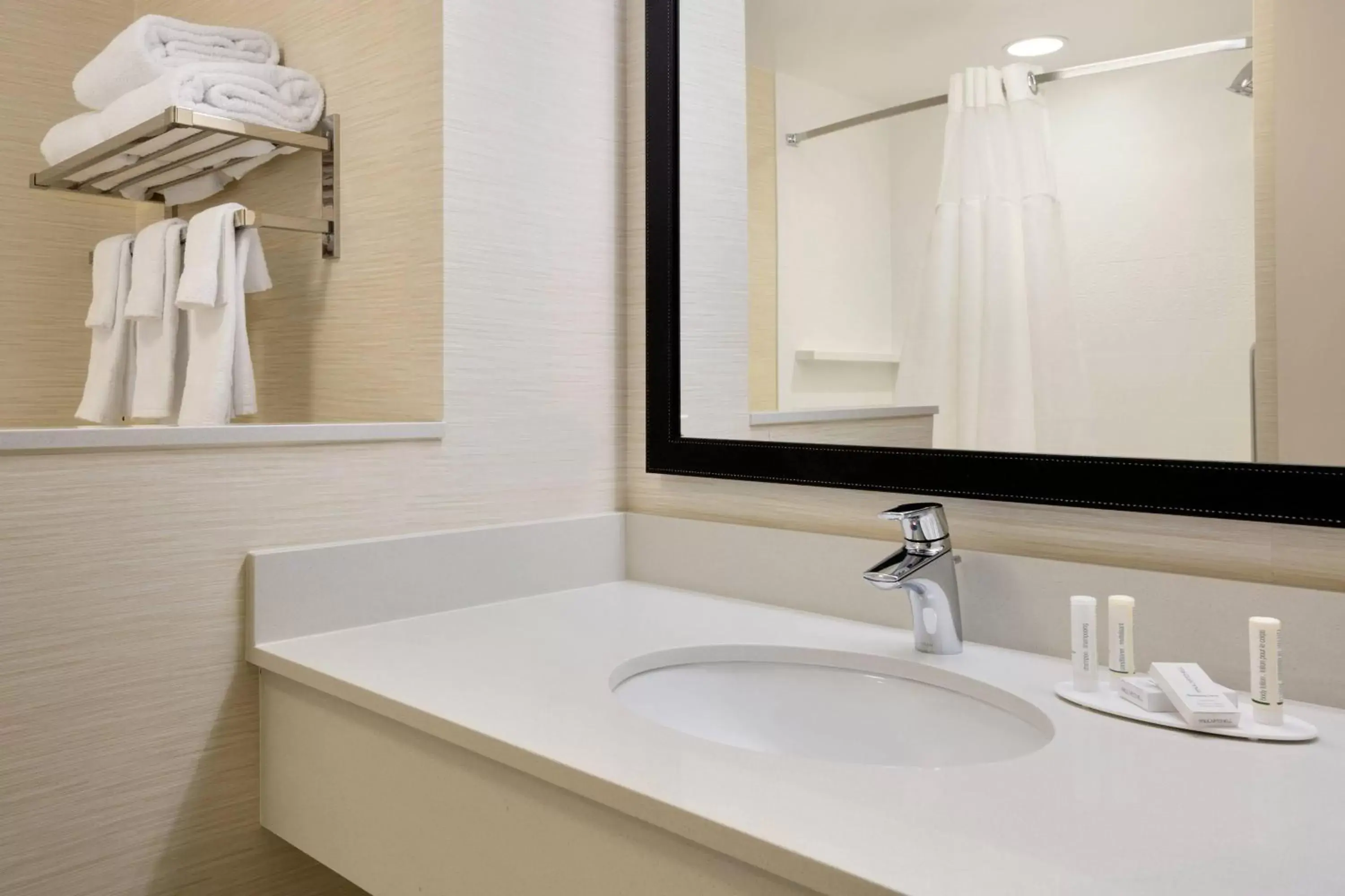 Photo of the whole room, Bathroom in Fairfield Inn & Suites by Marriott Lancaster East at The Outlets