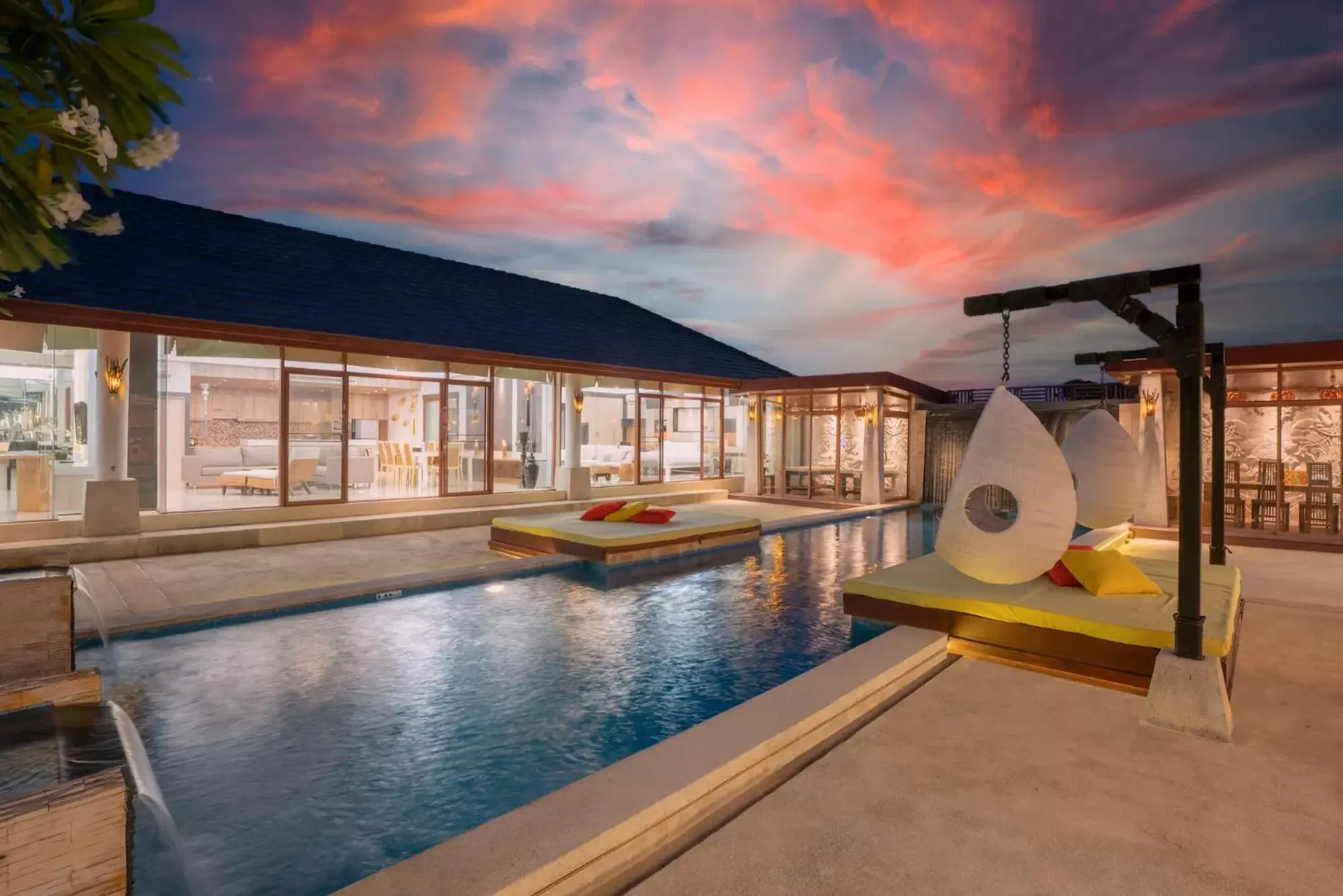 Pool view in Dhevan Dara Resort & Spa Hua Hin - Pool Villa Pool view in Dhevan Dara Resort & Spa Hua Hin - Pool Villa