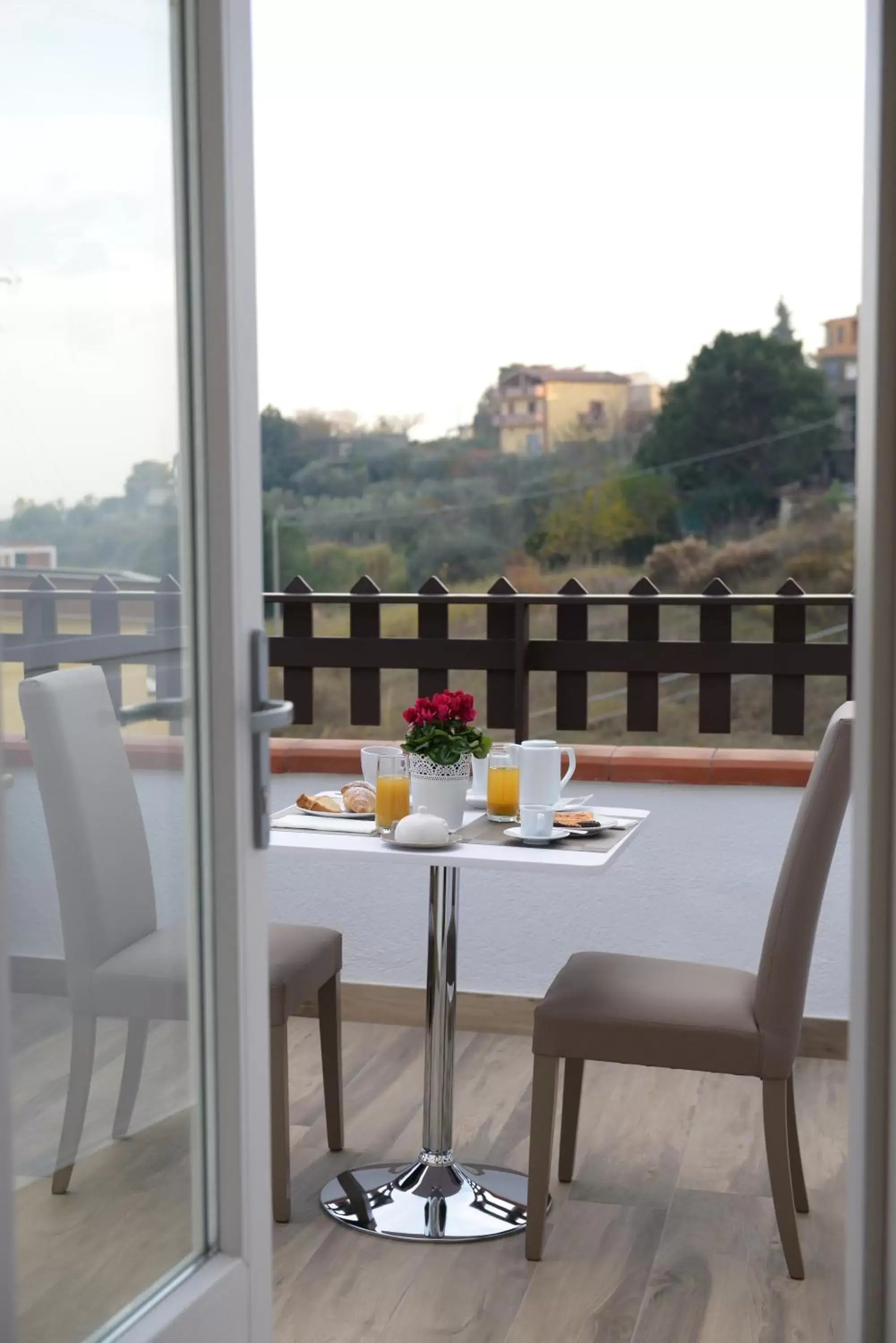 Balcony/Terrace in Domus Dams B&B