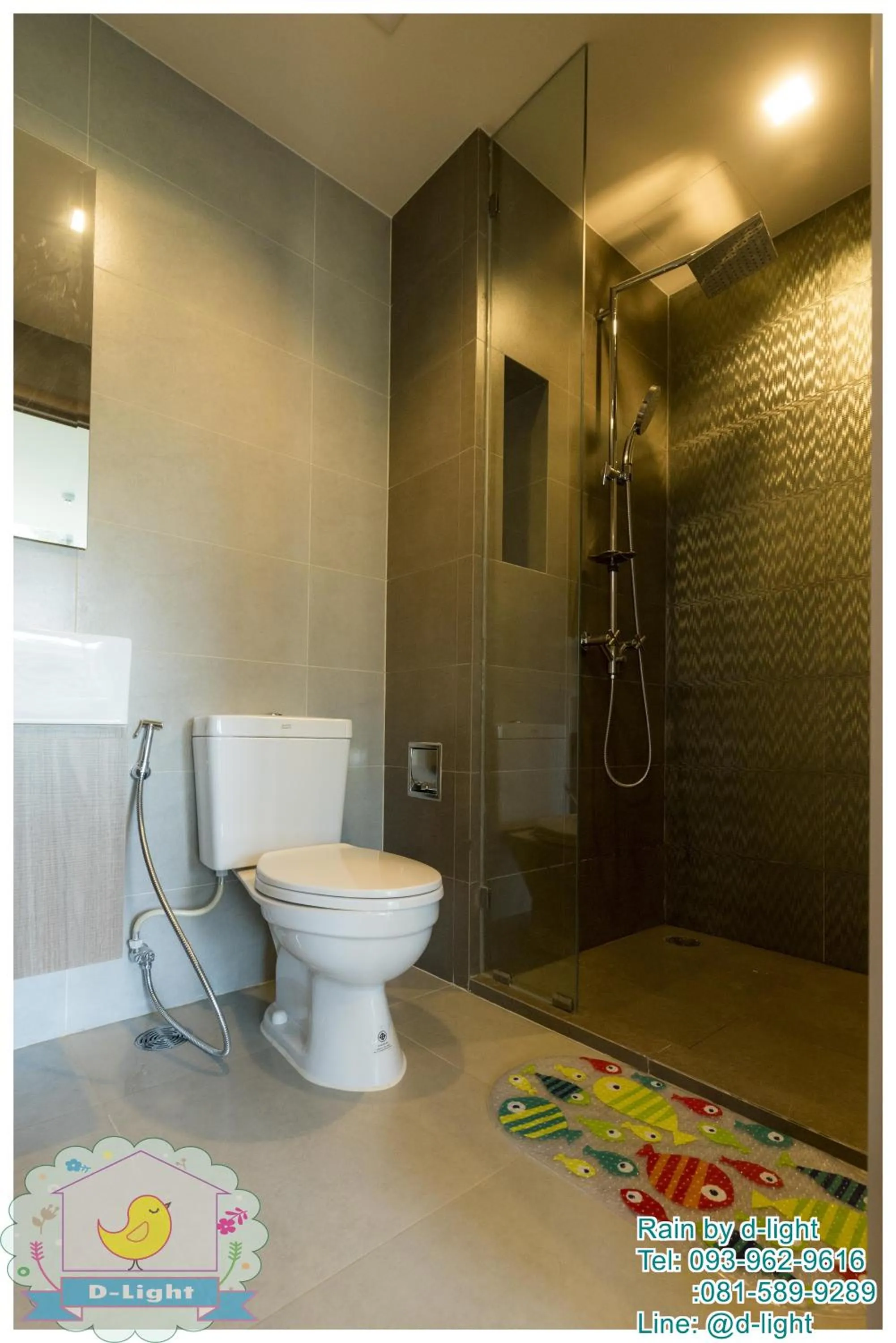 Toilet in Rain Cha-am Hua Hin by D-light