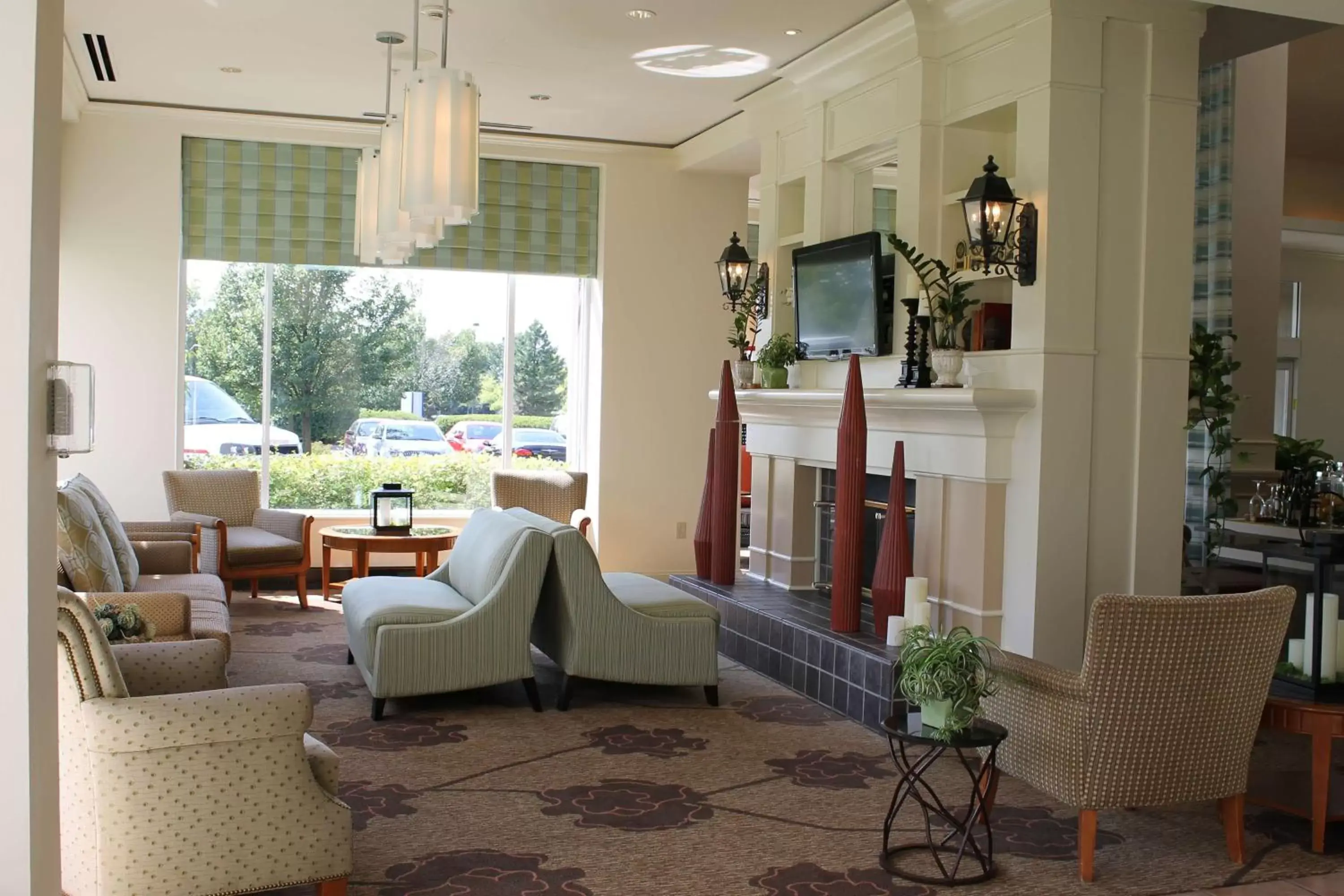 Lobby or reception, Seating Area in Hilton Garden Inn Addison