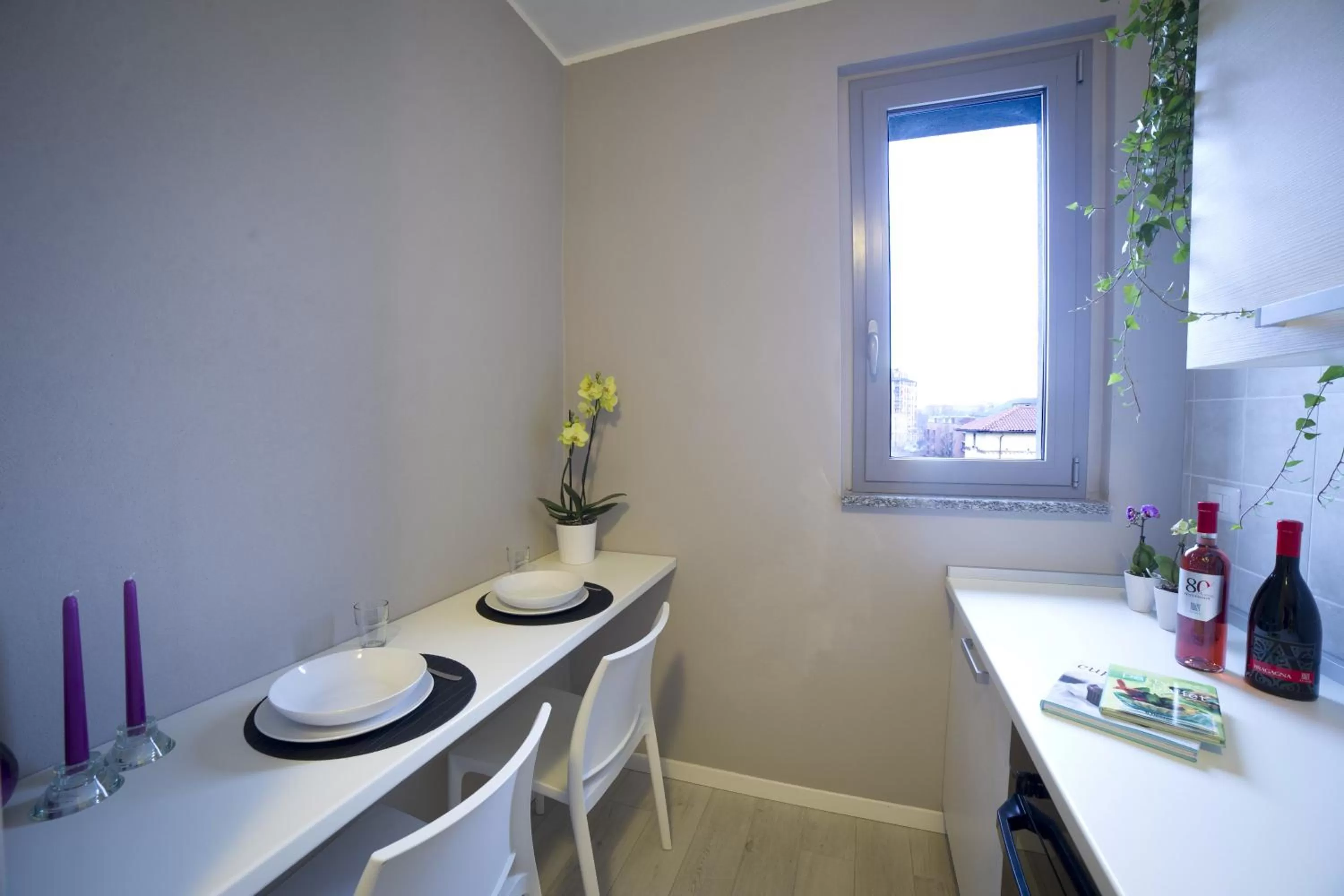 Kitchen or kitchenette in Dreams Hotel Residenza Pianell 10