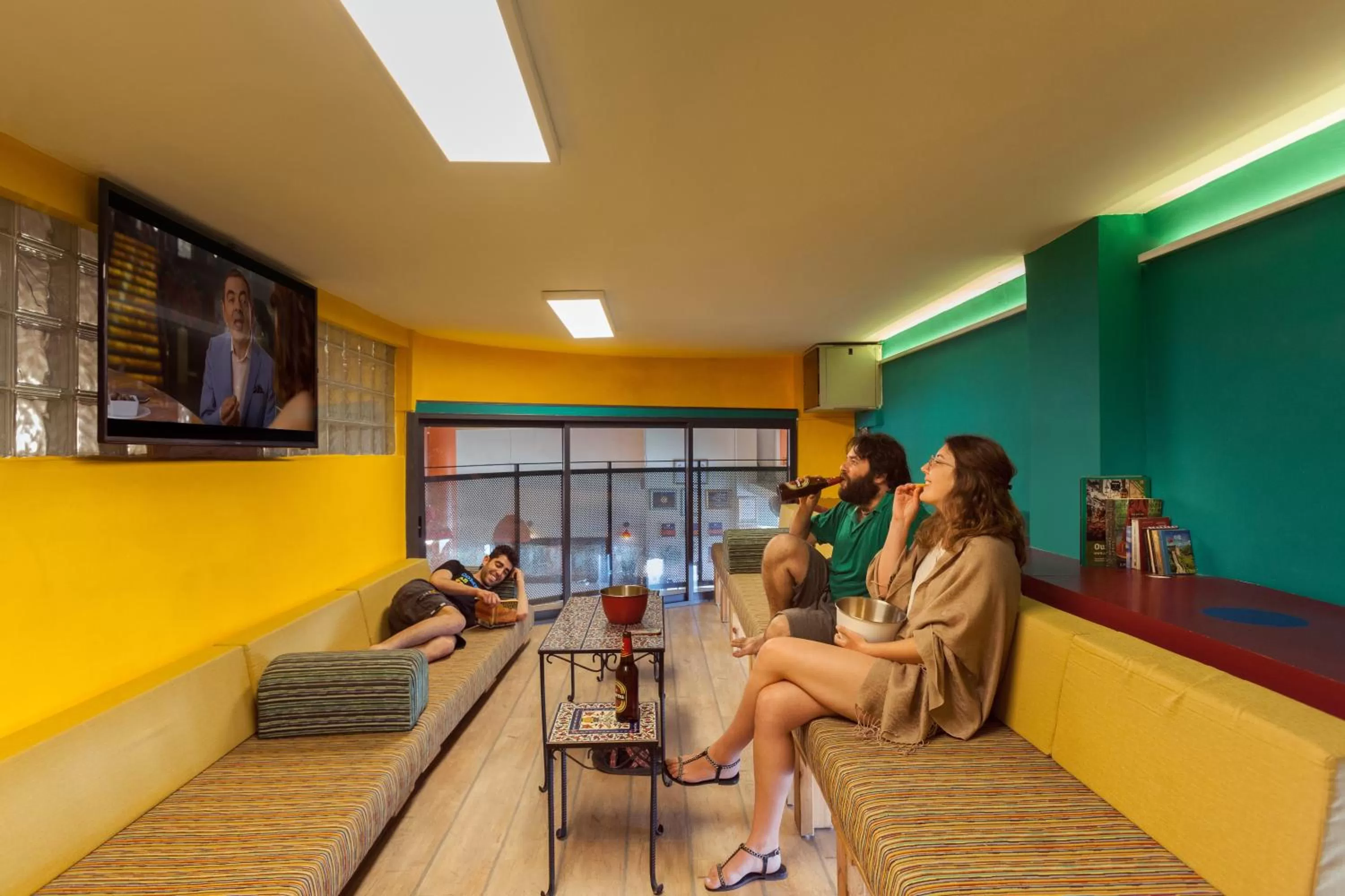 Communal lounge/ TV room in Abraham Jerusalem