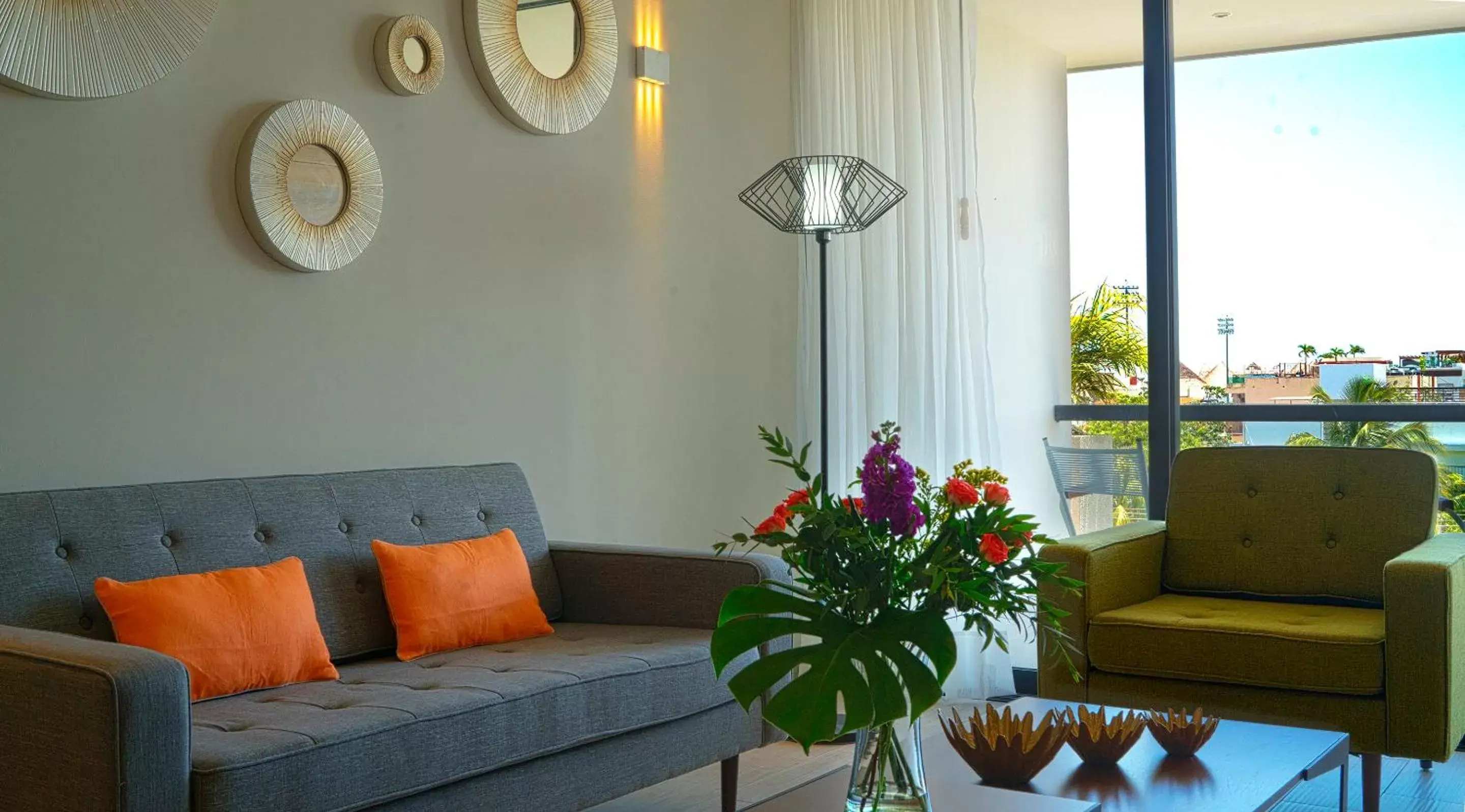 Living room, Seating Area in Opal Suites Apartments