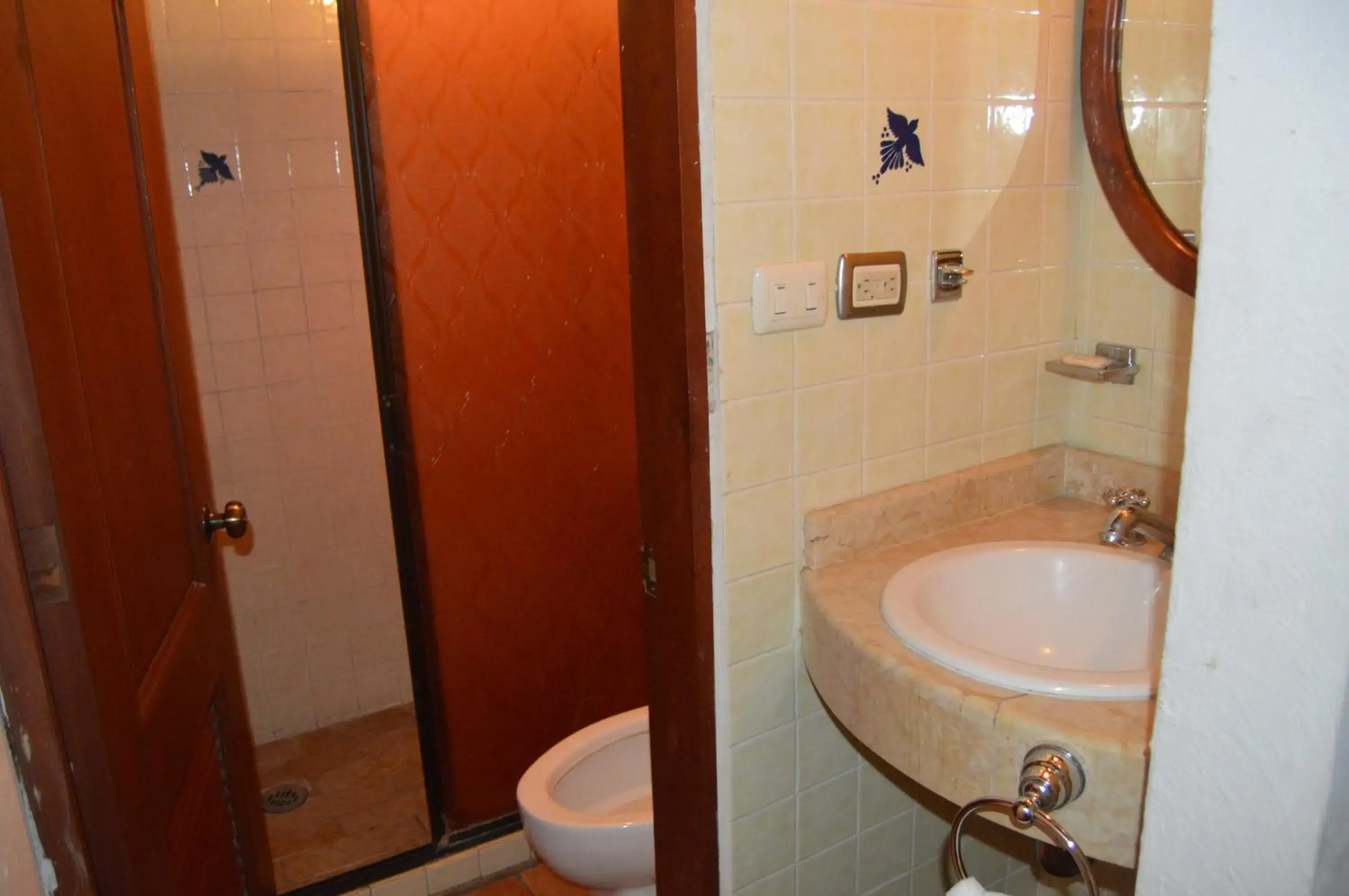 Bathroom in Hotel Meson del Mar