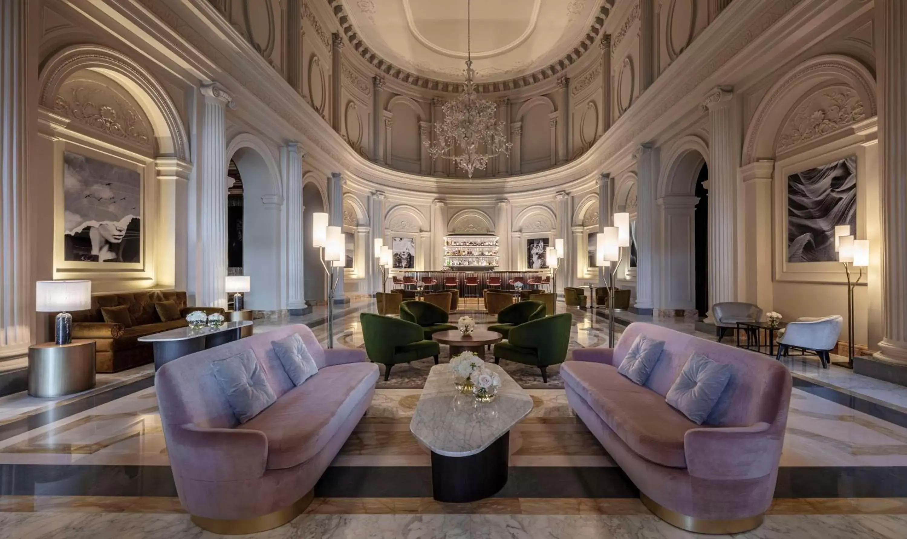 Lobby or reception, Lounge/Bar in Anantara Palazzo Naiadi Rome Hotel - A Leading Hotel of the World