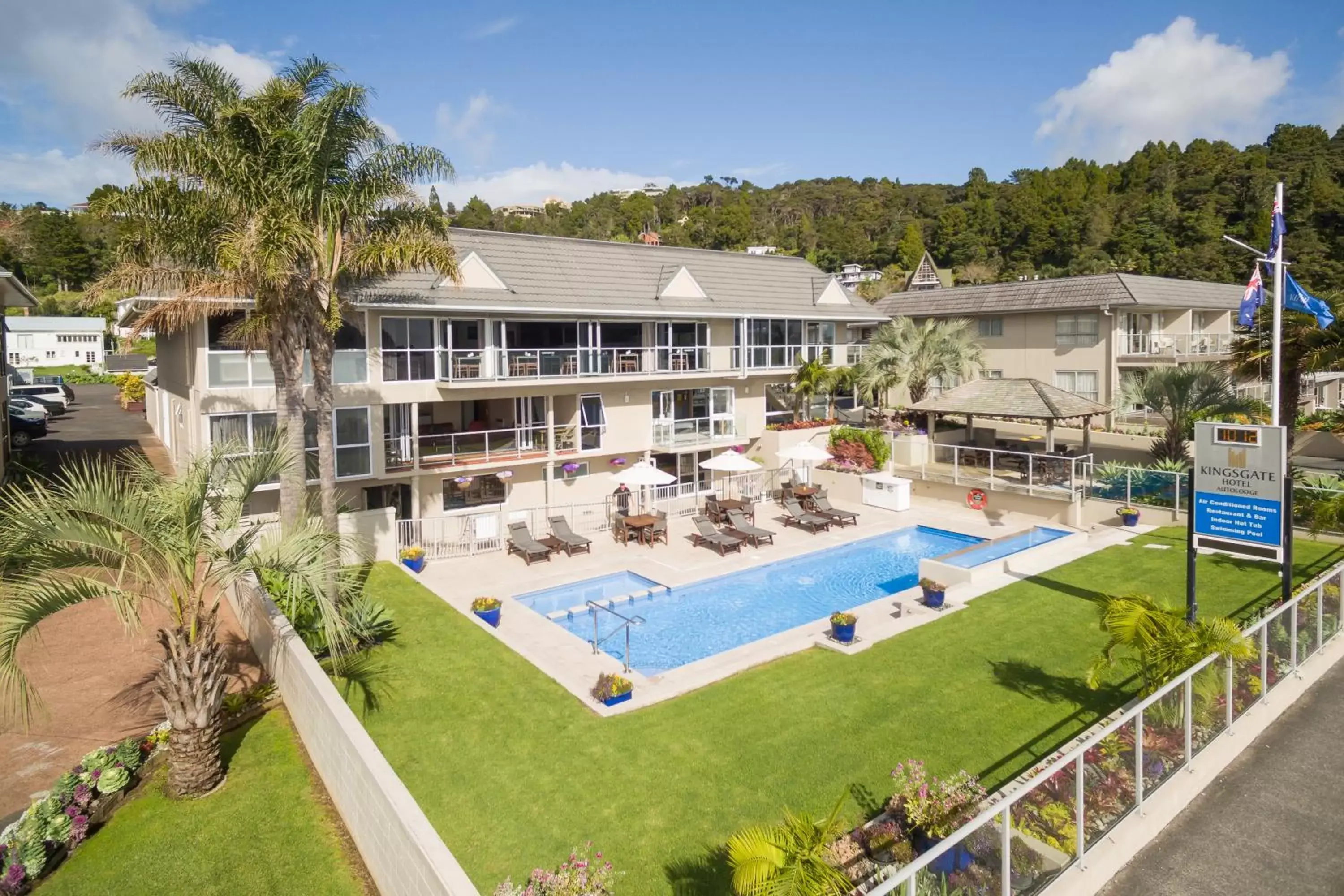 Property building, Pool View in Kingsgate Hotel Autolodge Paihia