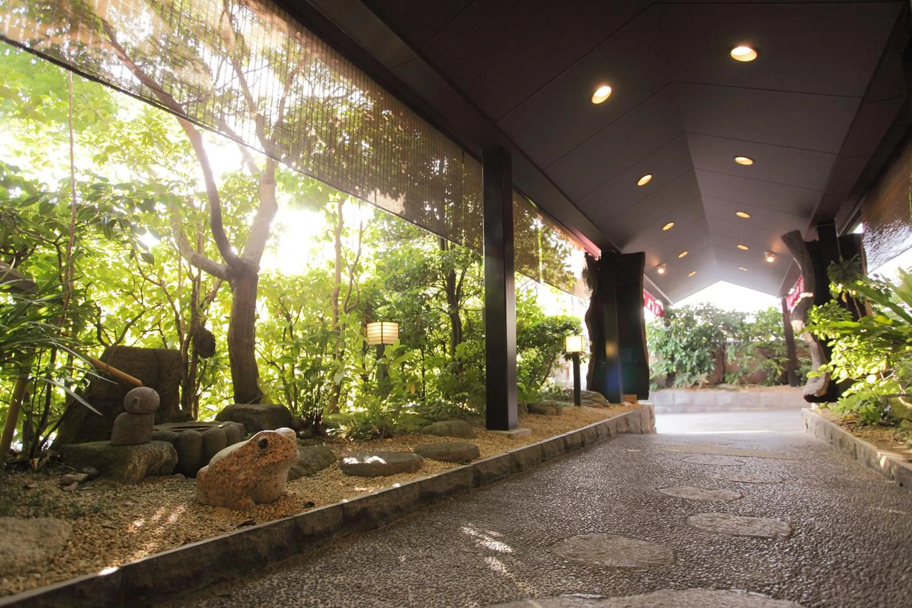 Facade/entrance in Ryokan Oomuraya