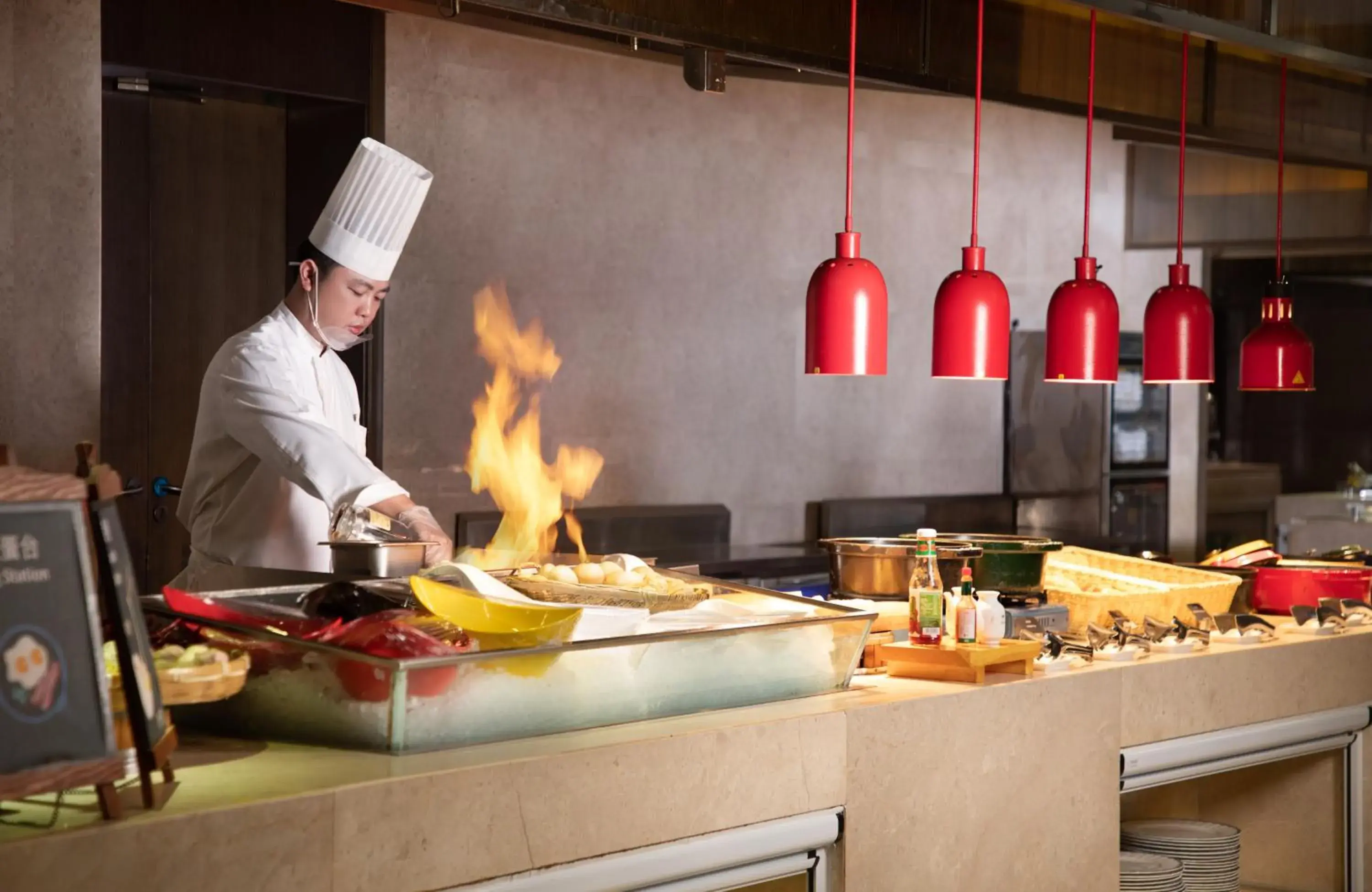 Food in The Yun Hotel Hankou