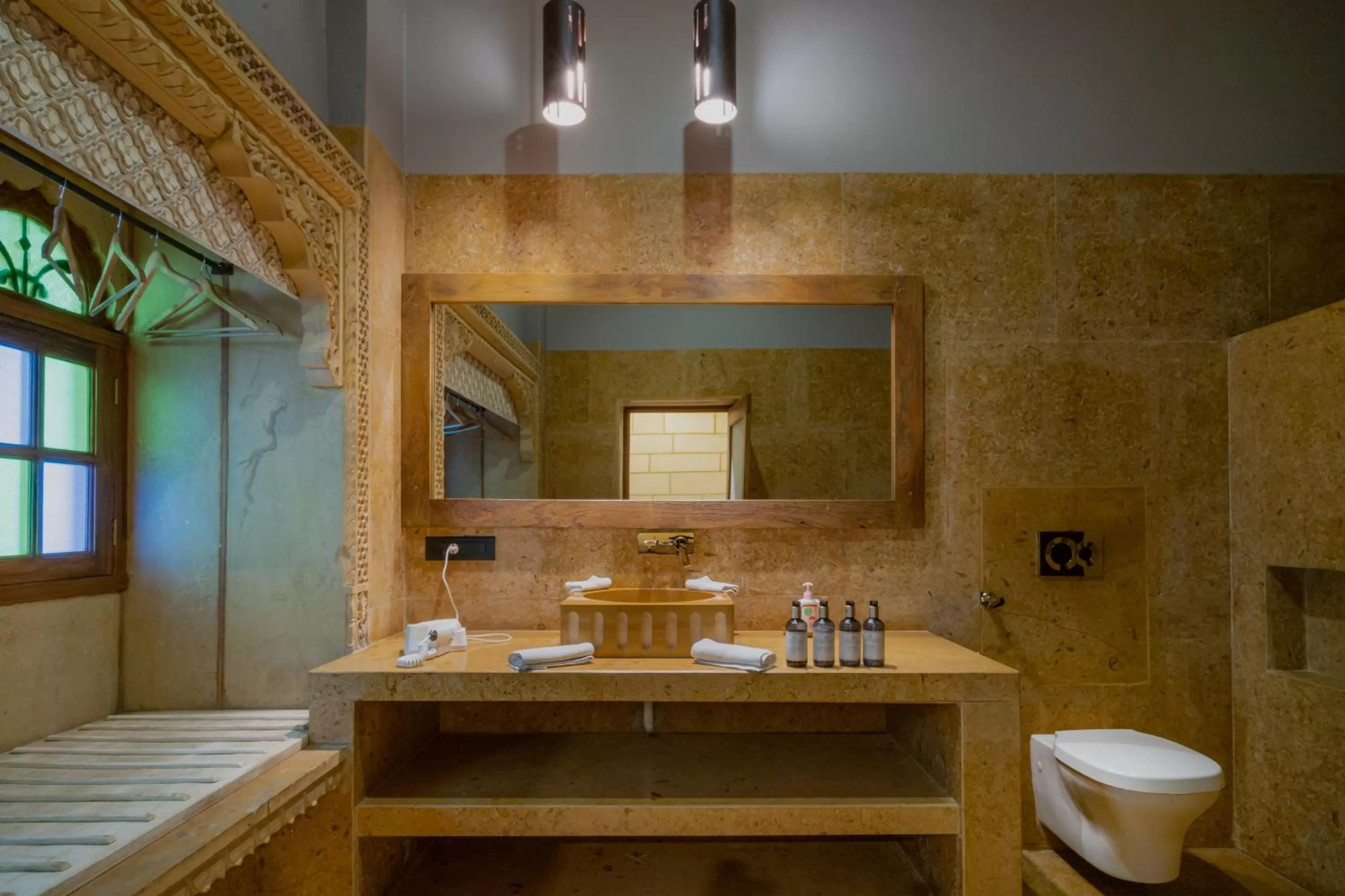 Bathroom in Hotel Grand Khalifa