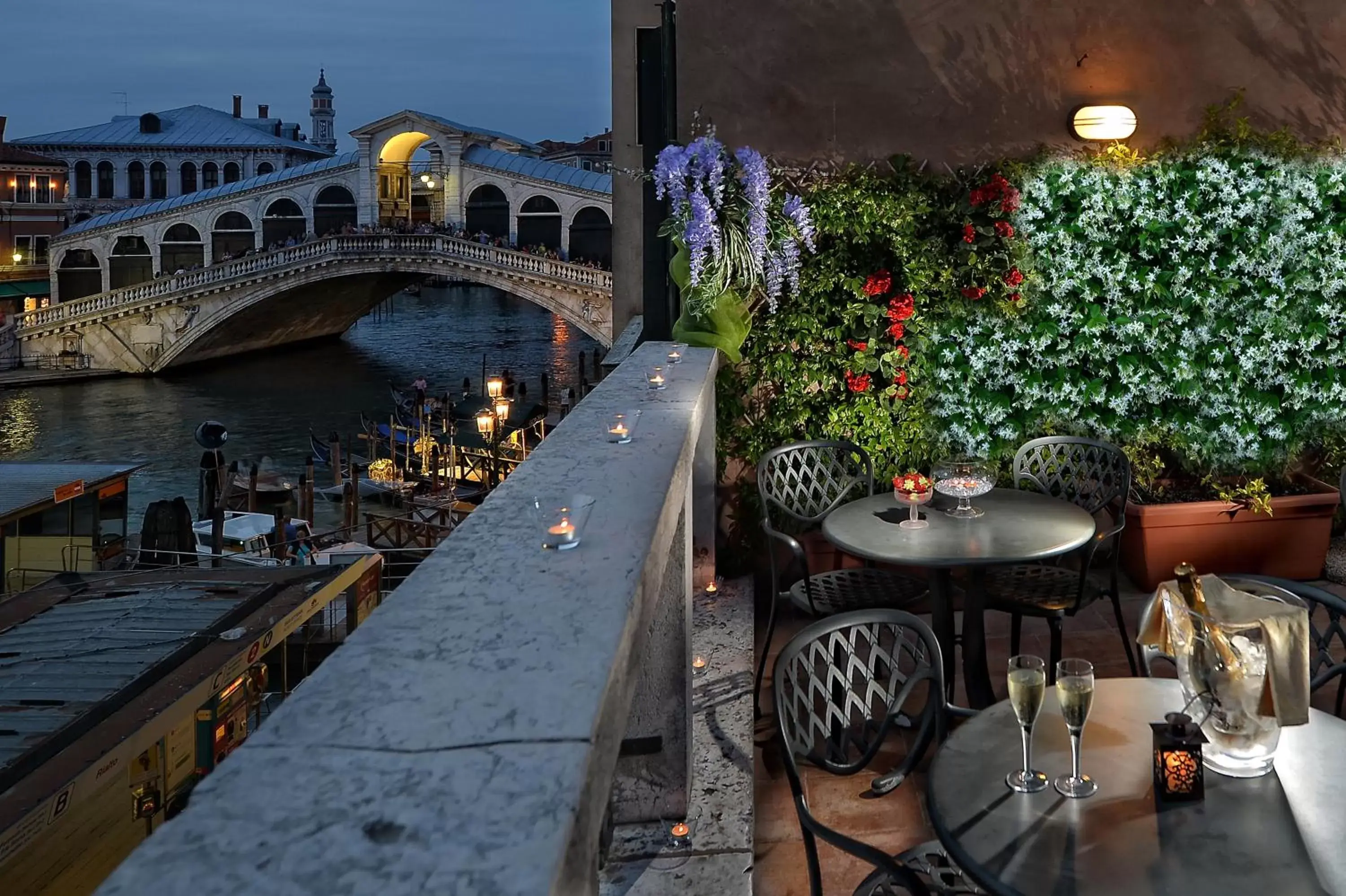 Balcony/Terrace in Hotel Rialto