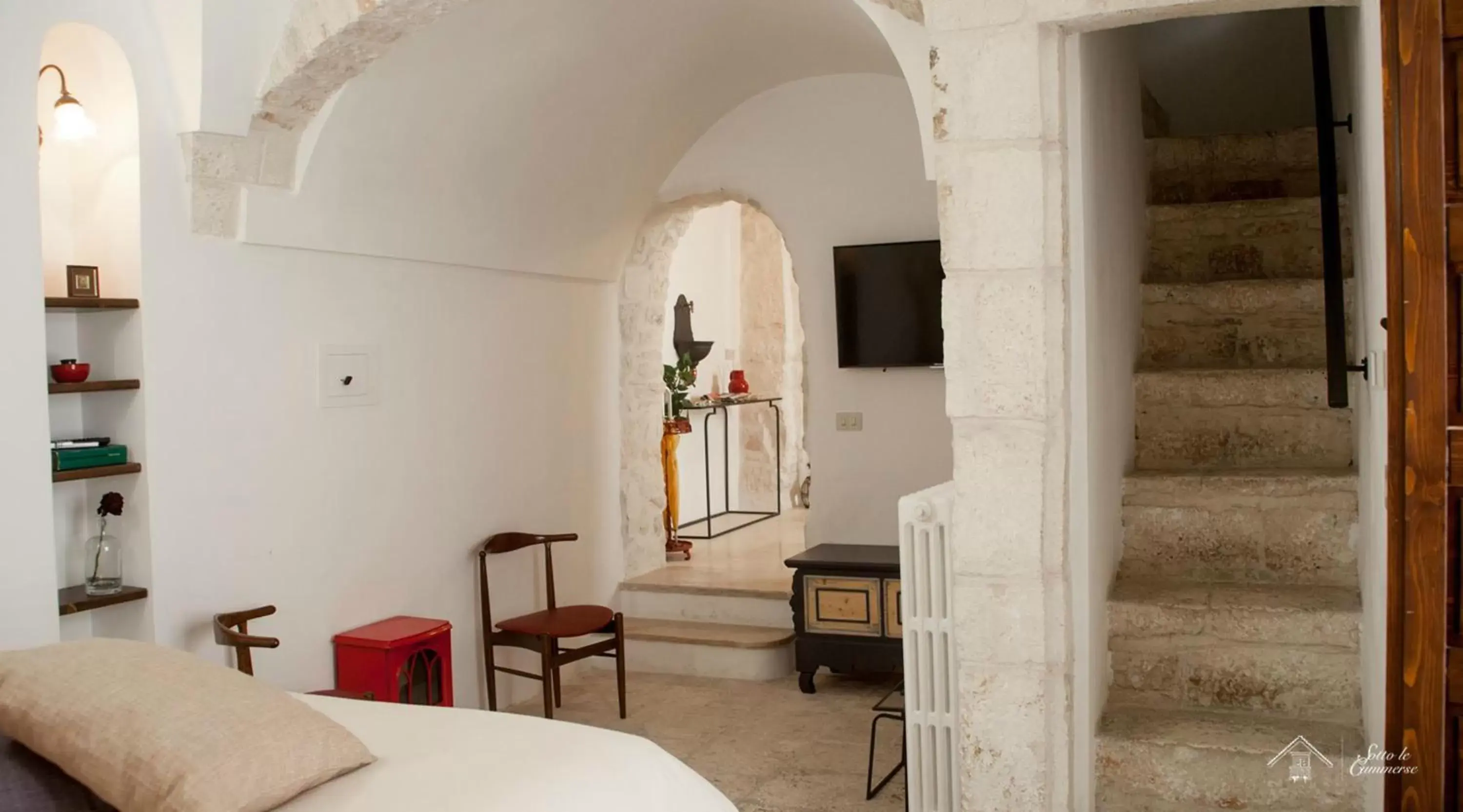 Coffee/tea facilities, Seating Area in Albergo Diffuso Sotto le Cummerse