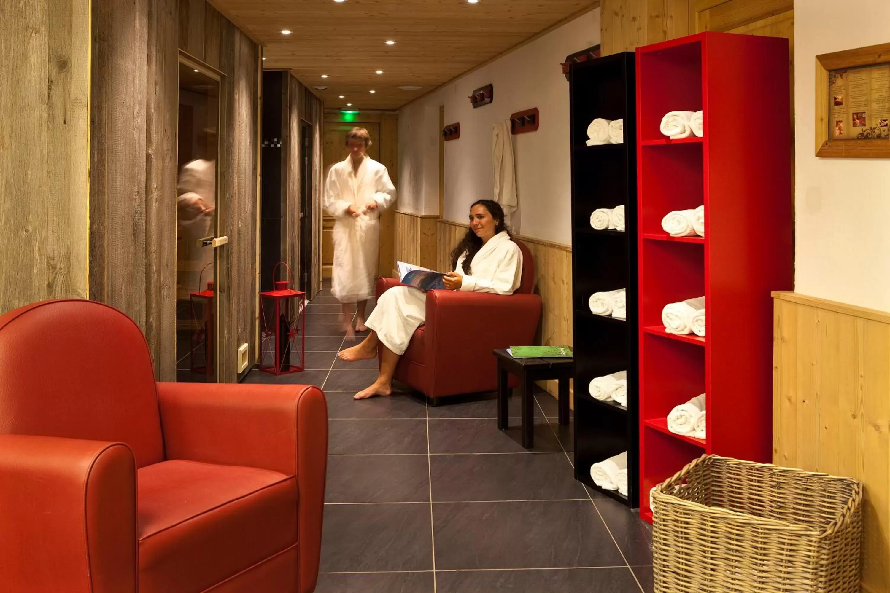 Spa and wellness centre/facilities in Hotel le Petit Dru