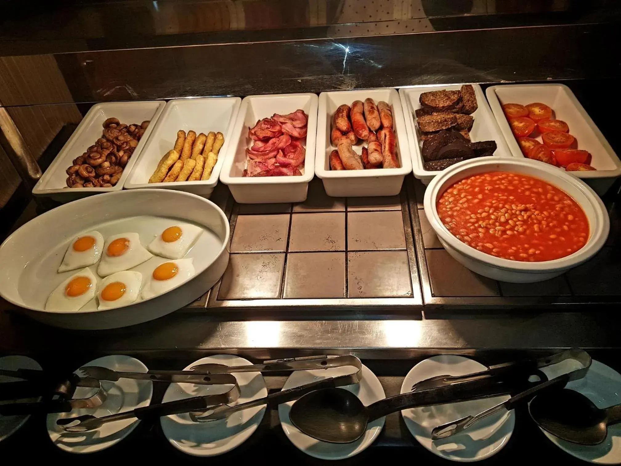 Continental breakfast in Smiths At Gretna Green Hotel