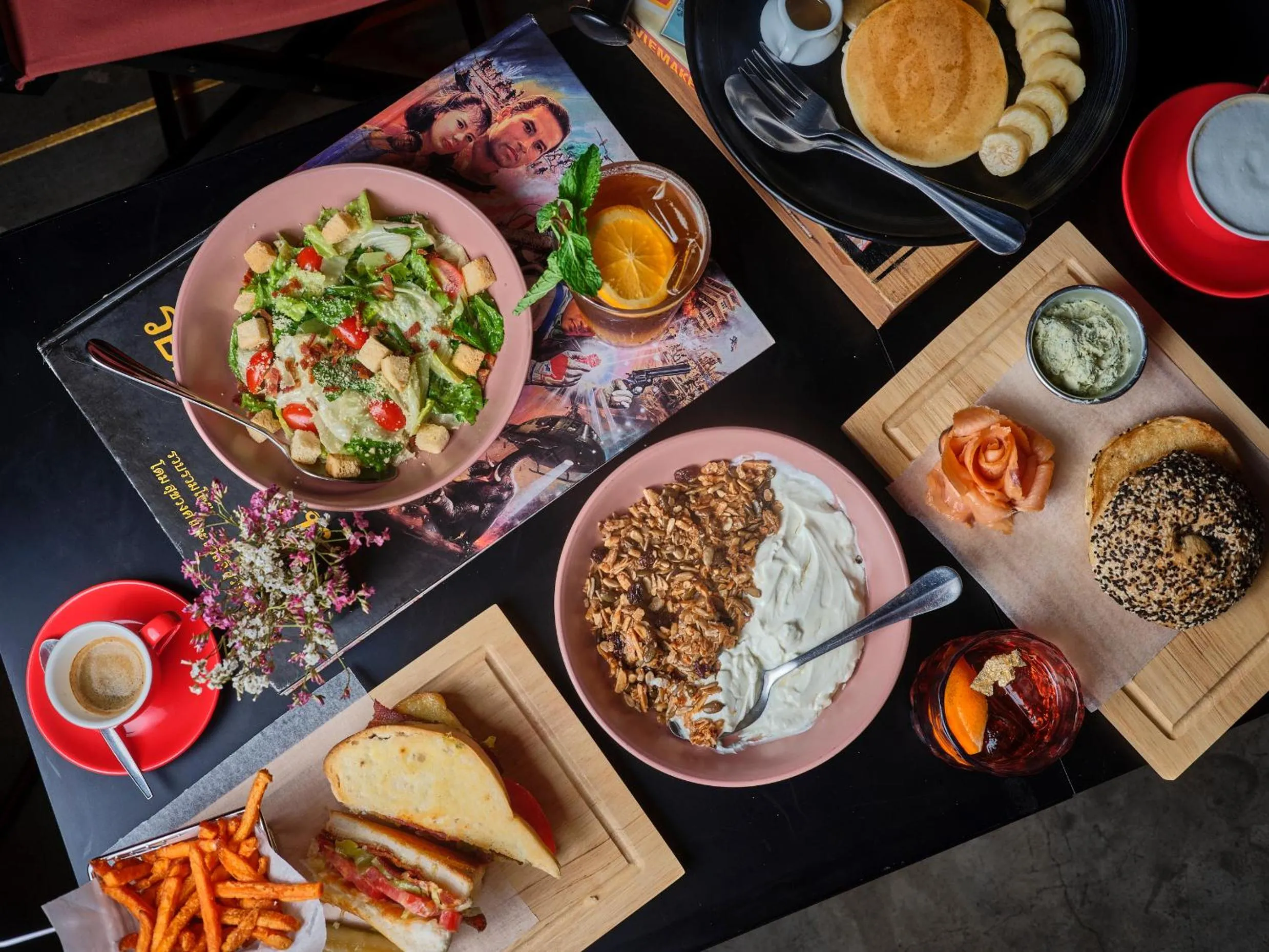 Breakfast in Prince Theatre Heritage Stay Hostel - Silom