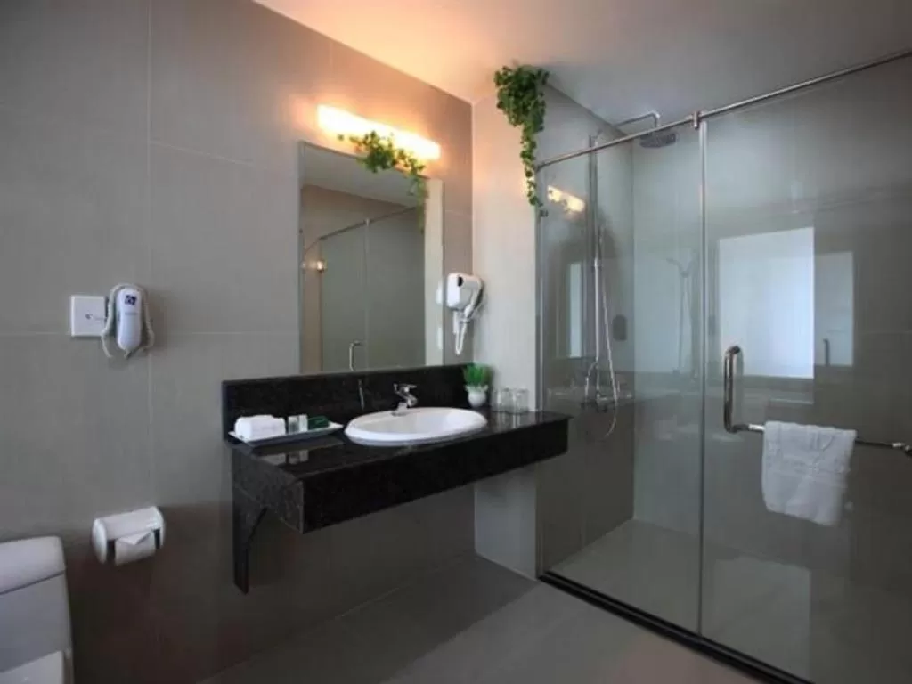 Bathroom in River Hotel