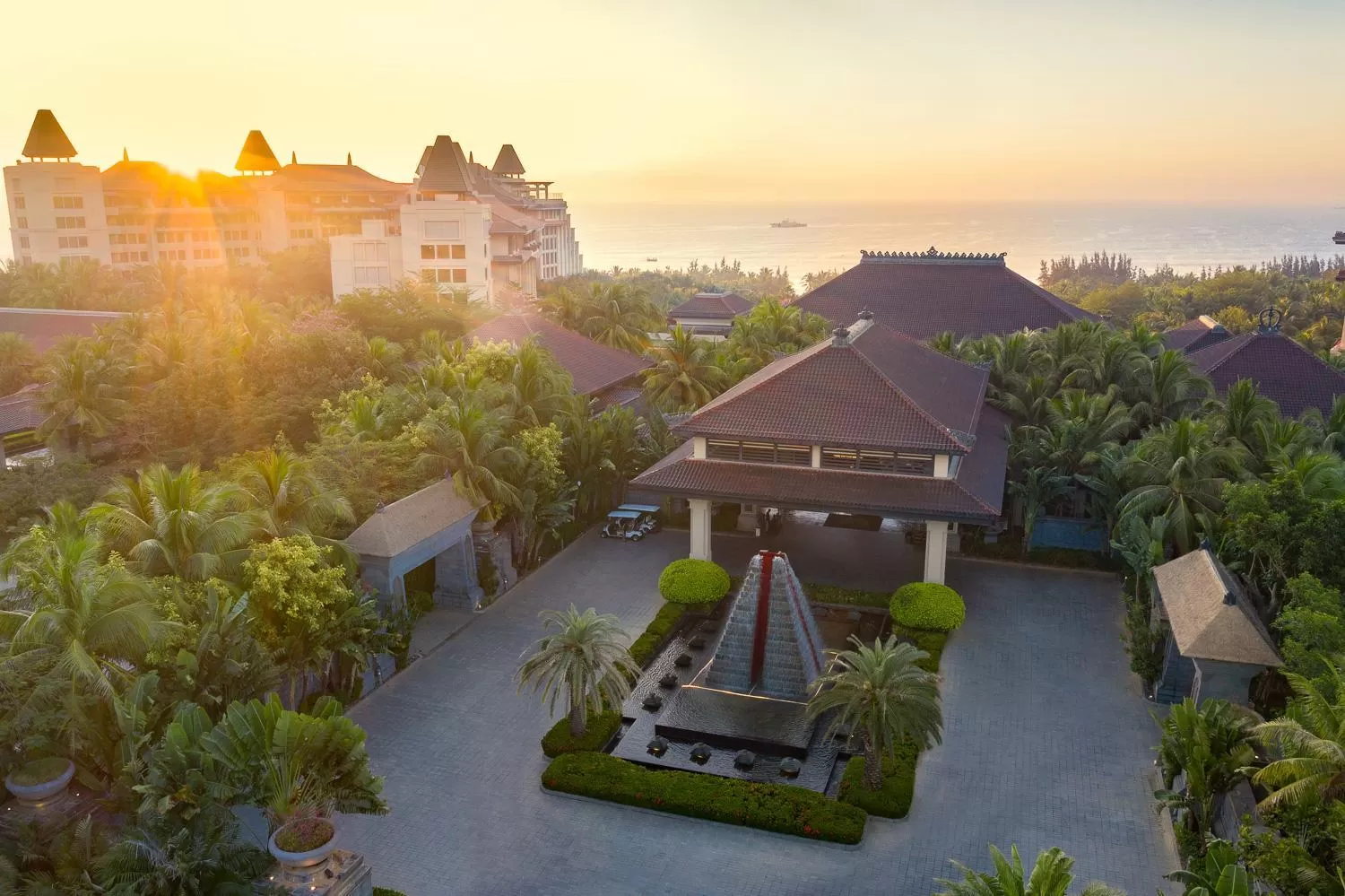 Sunrise in Raffles Hainan Clear Water Bay