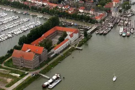 Area and facilities, Bird's-eye View in Hotel Oostereiland