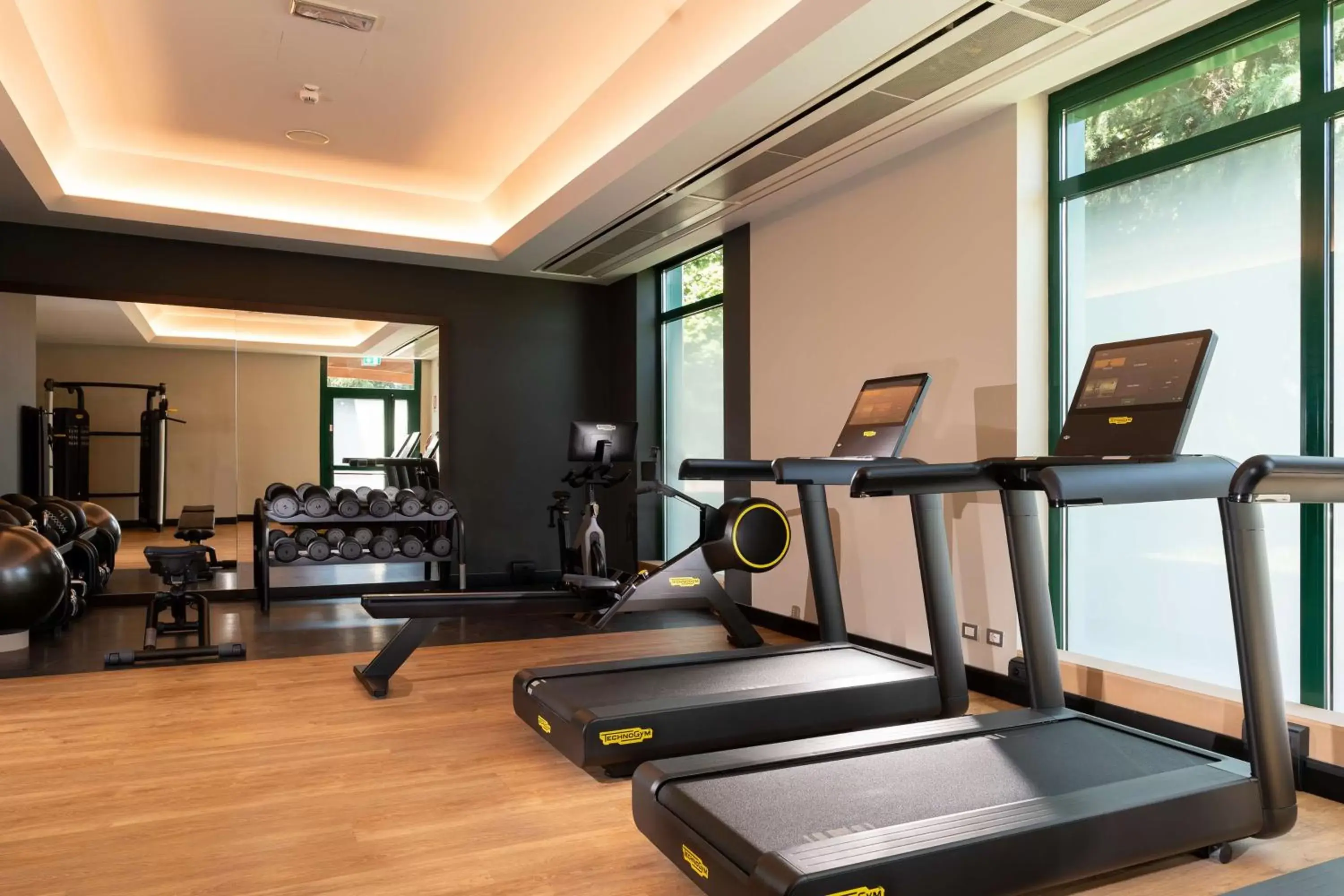 Fitness centre/facilities in Doubletree by Hilton Milan Malpensa Solbiate Olona Fitness centre/facilities in Doubletree by Hilton Milan Malpensa Solbiate Olona