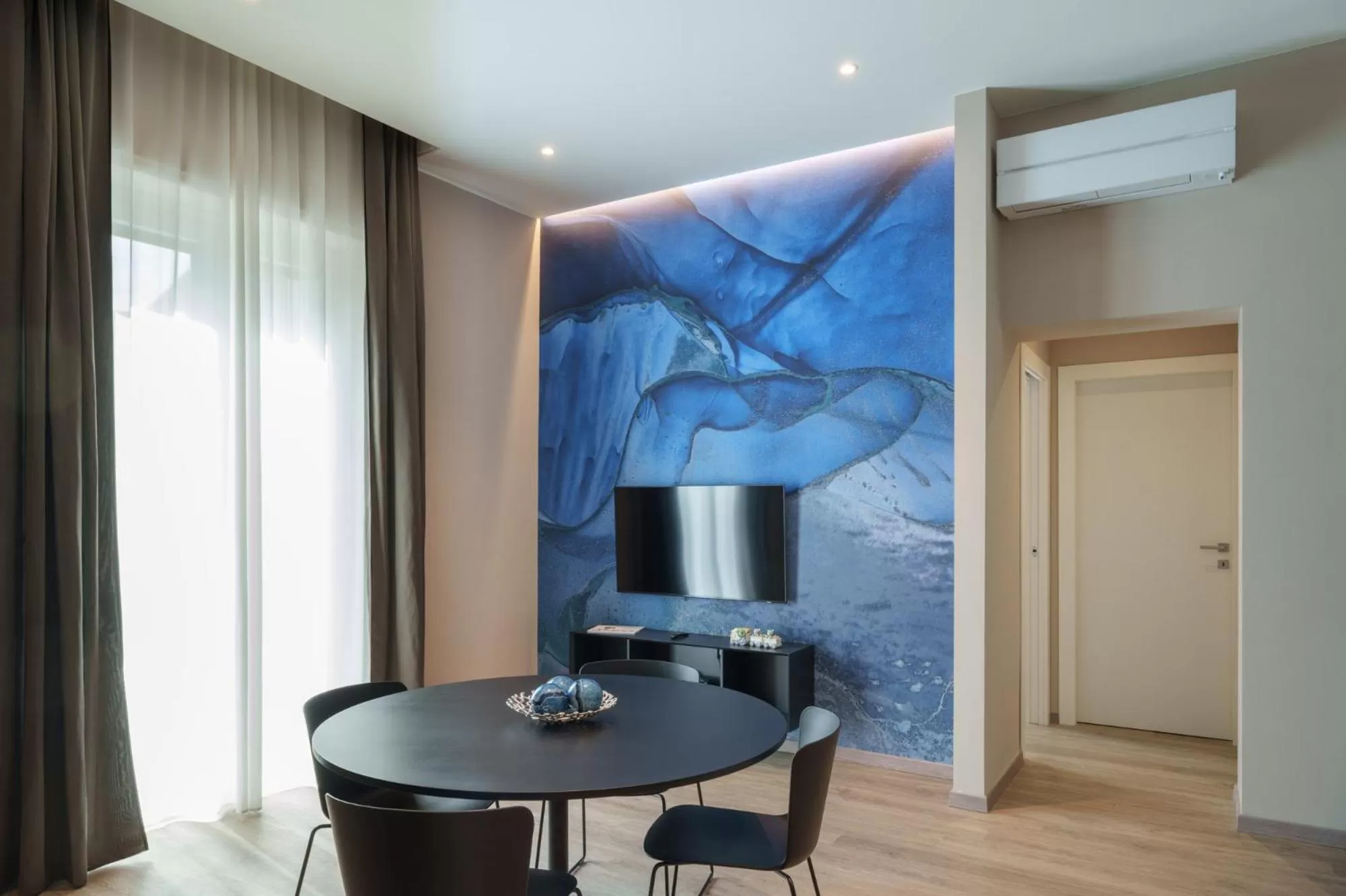 Seating area in Vi Suites