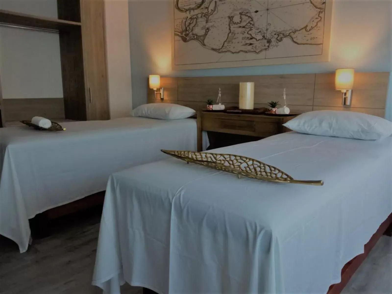 Bed in Holiday Inn Express Cartagena Manga, an IHG Hotel