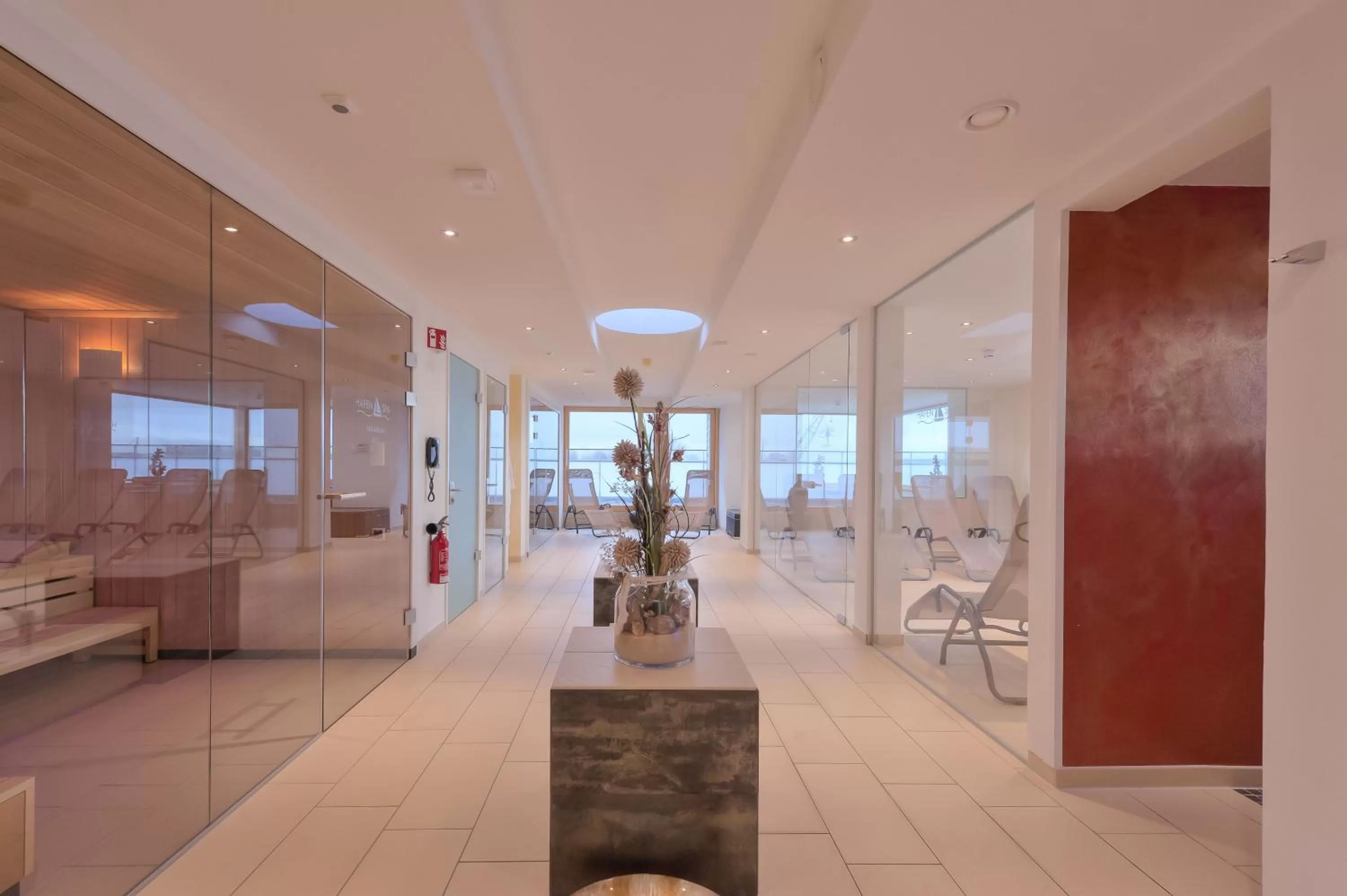 Sauna in Hotel Hafen Büsum