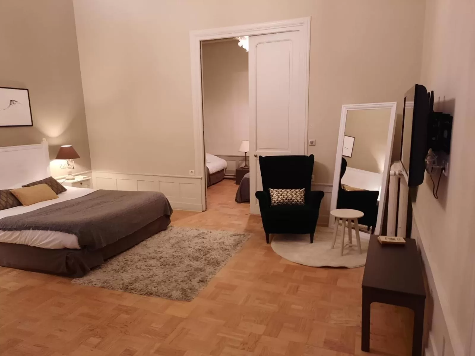 Bed in Les Suites de Sautet