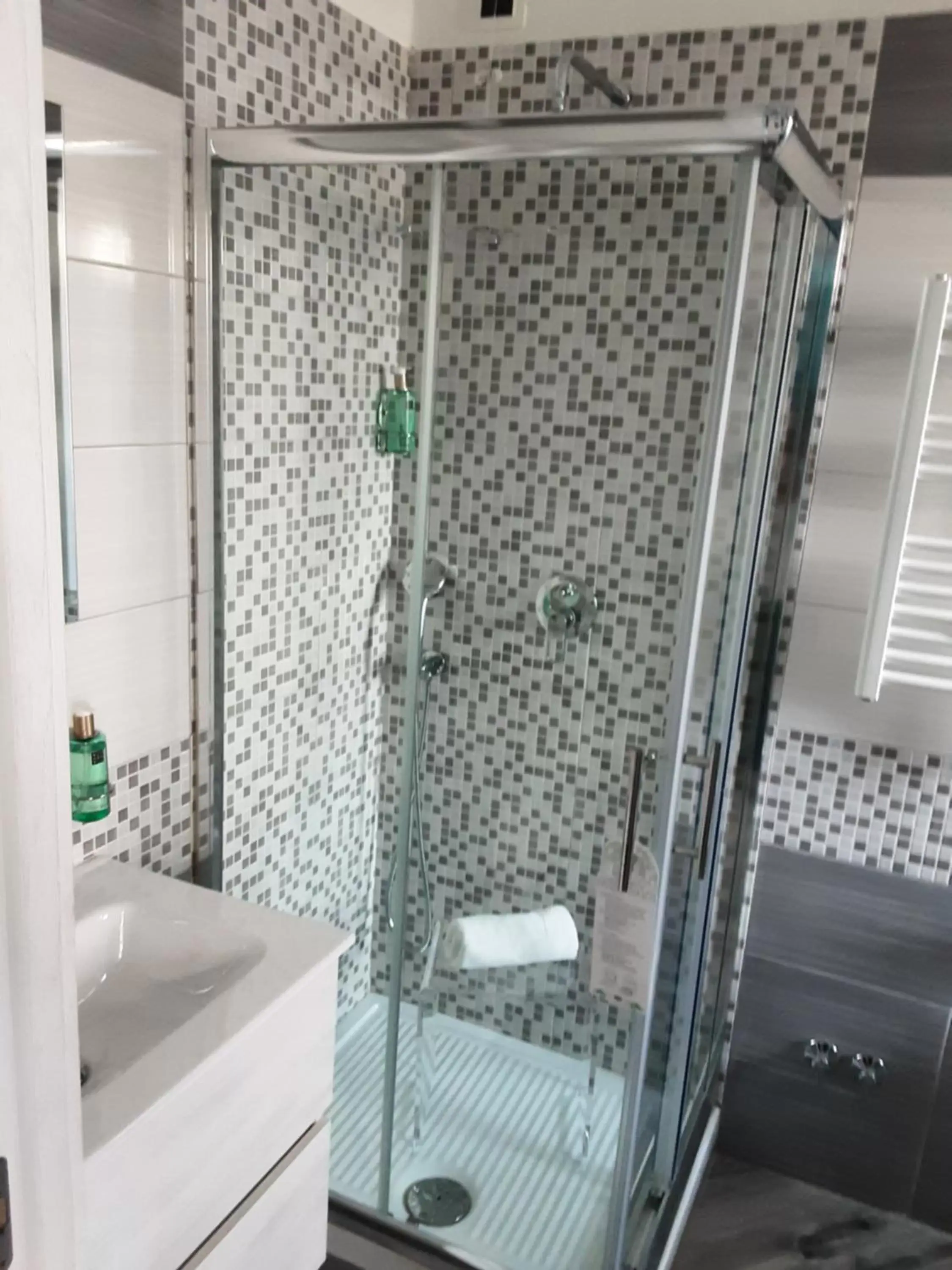 Shower, Bathroom in Hotel Calypso