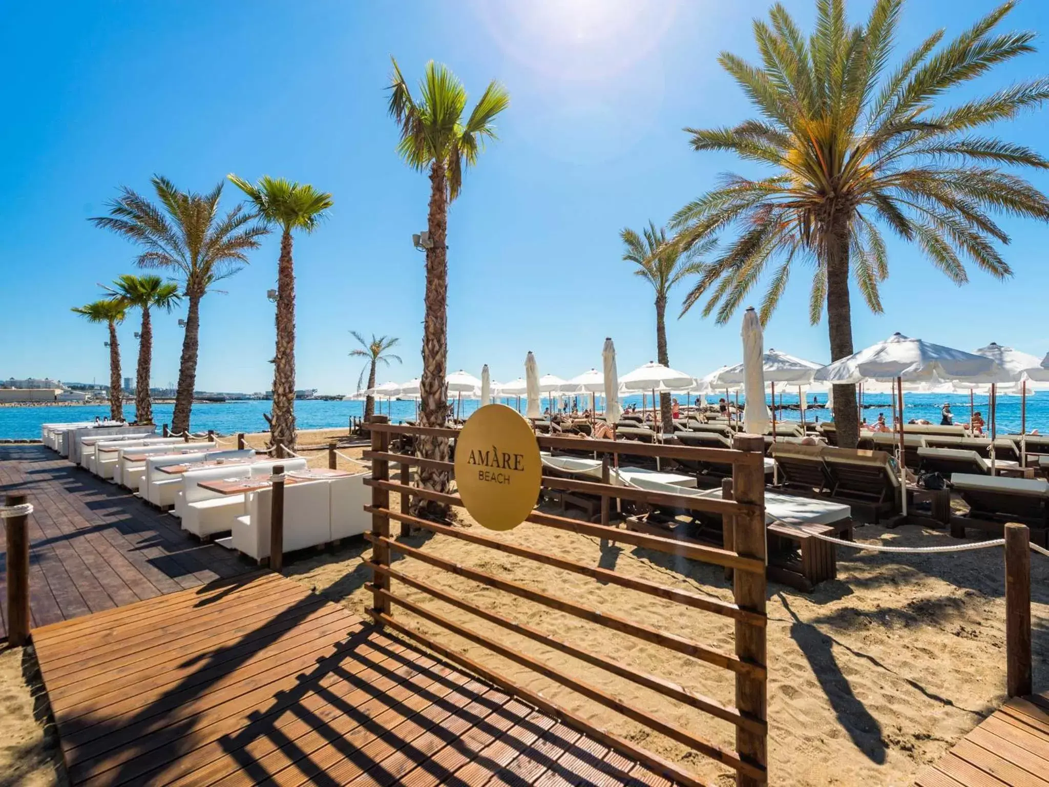 Beach in Amàre Beach Hotel Marbella - Adults Only Recommended