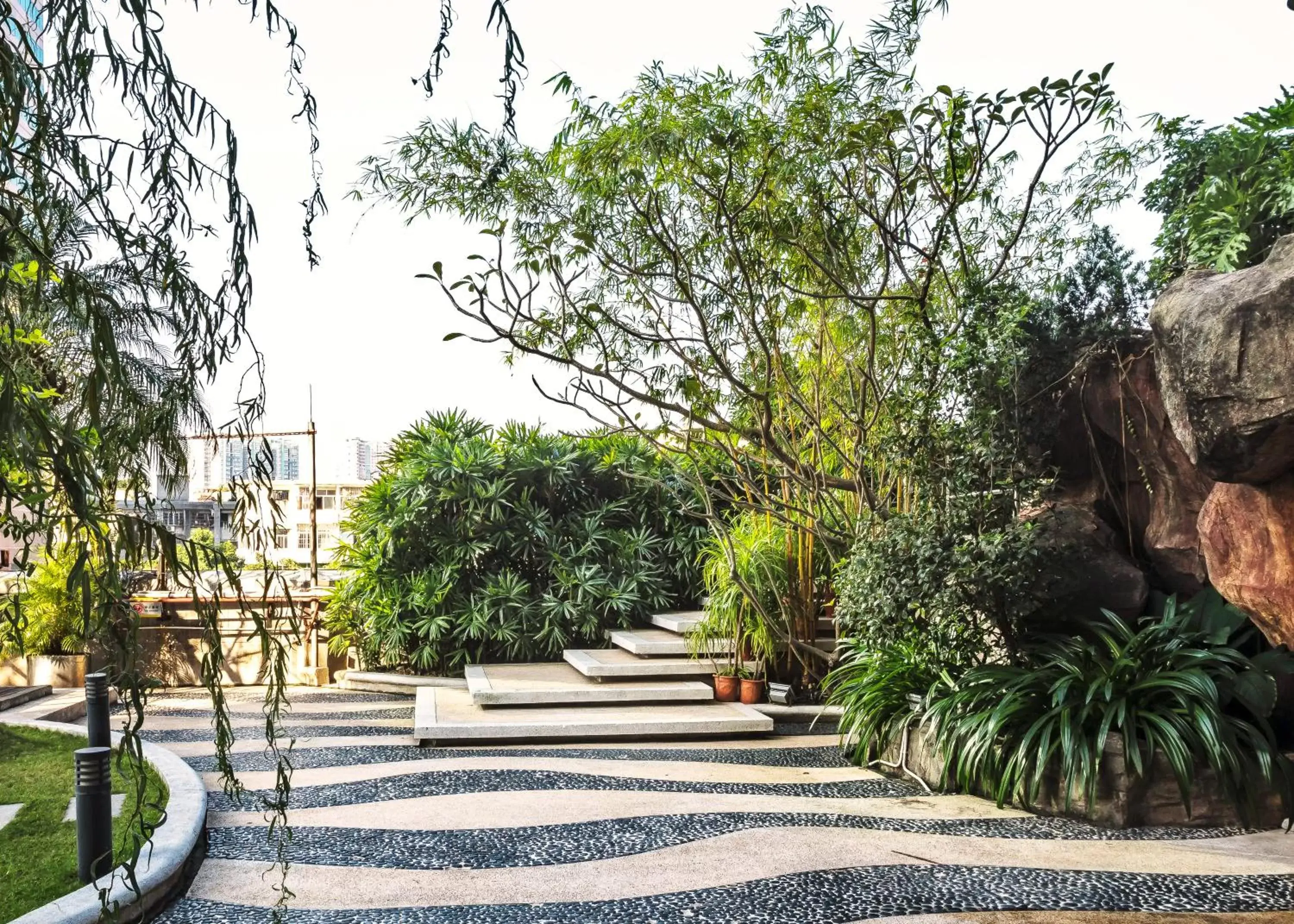 Garden in Ocean Hotel