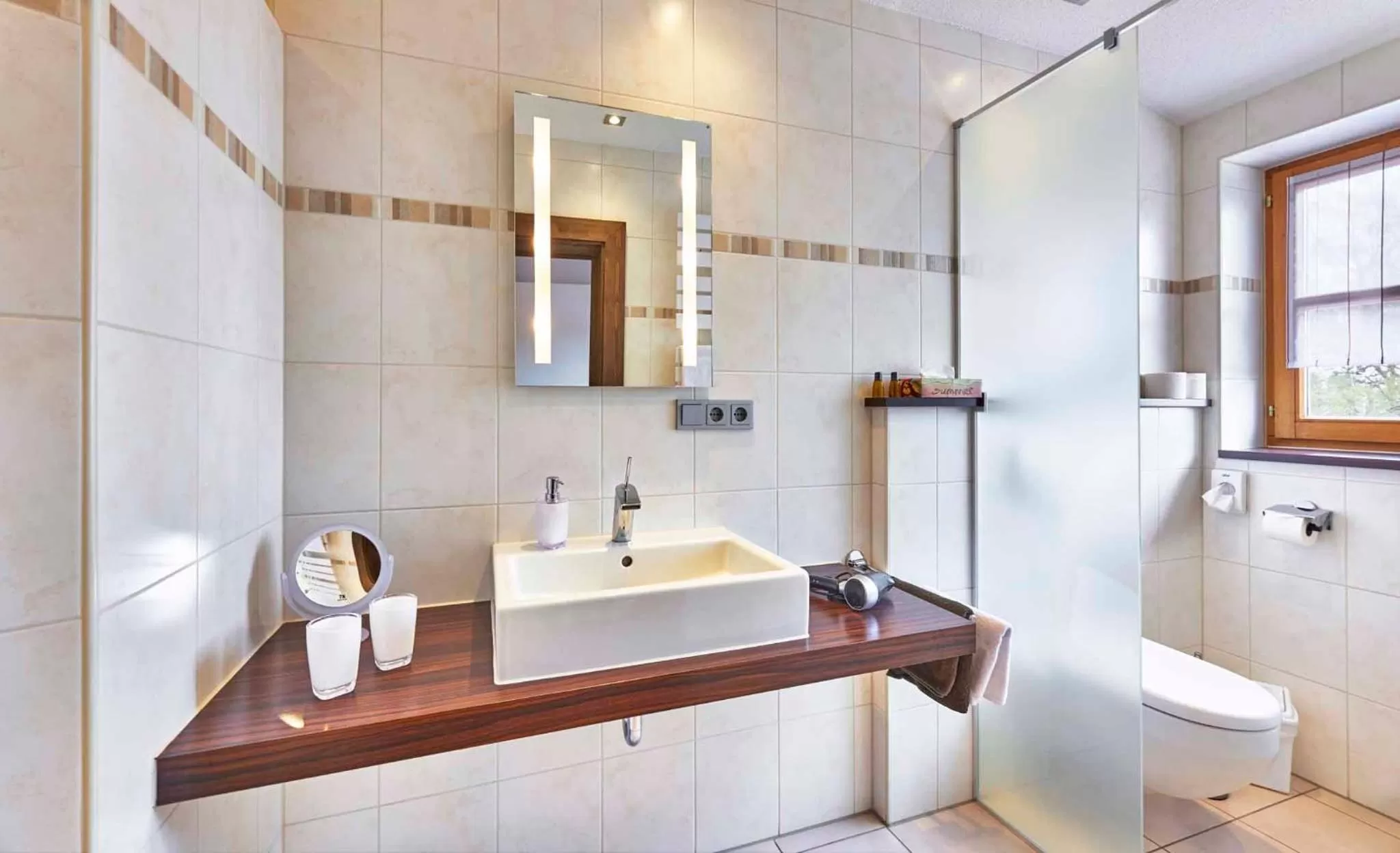 Bathroom in Schätzlhof OHG