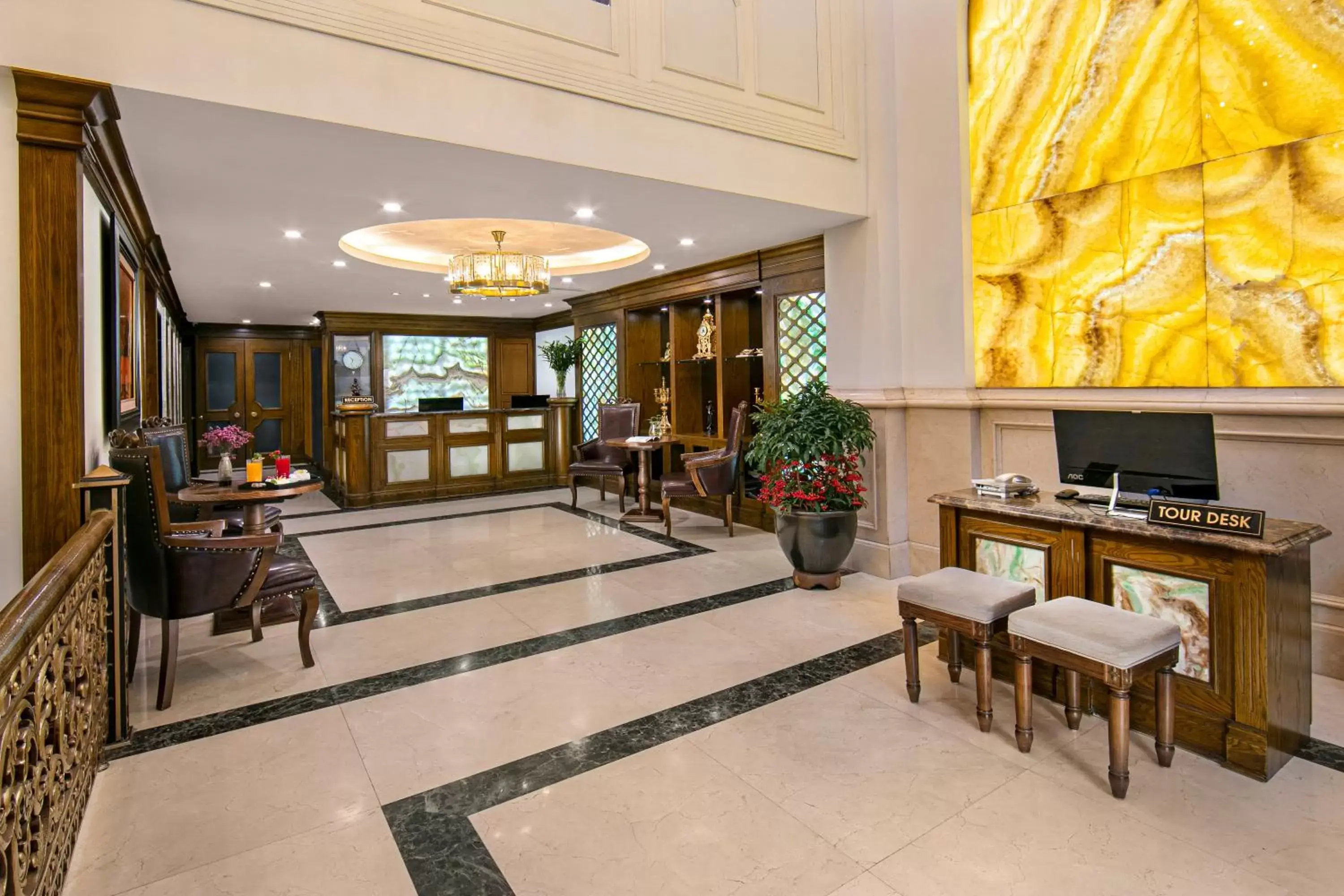 Lobby or reception in Dal Vostro Hotel & Spa