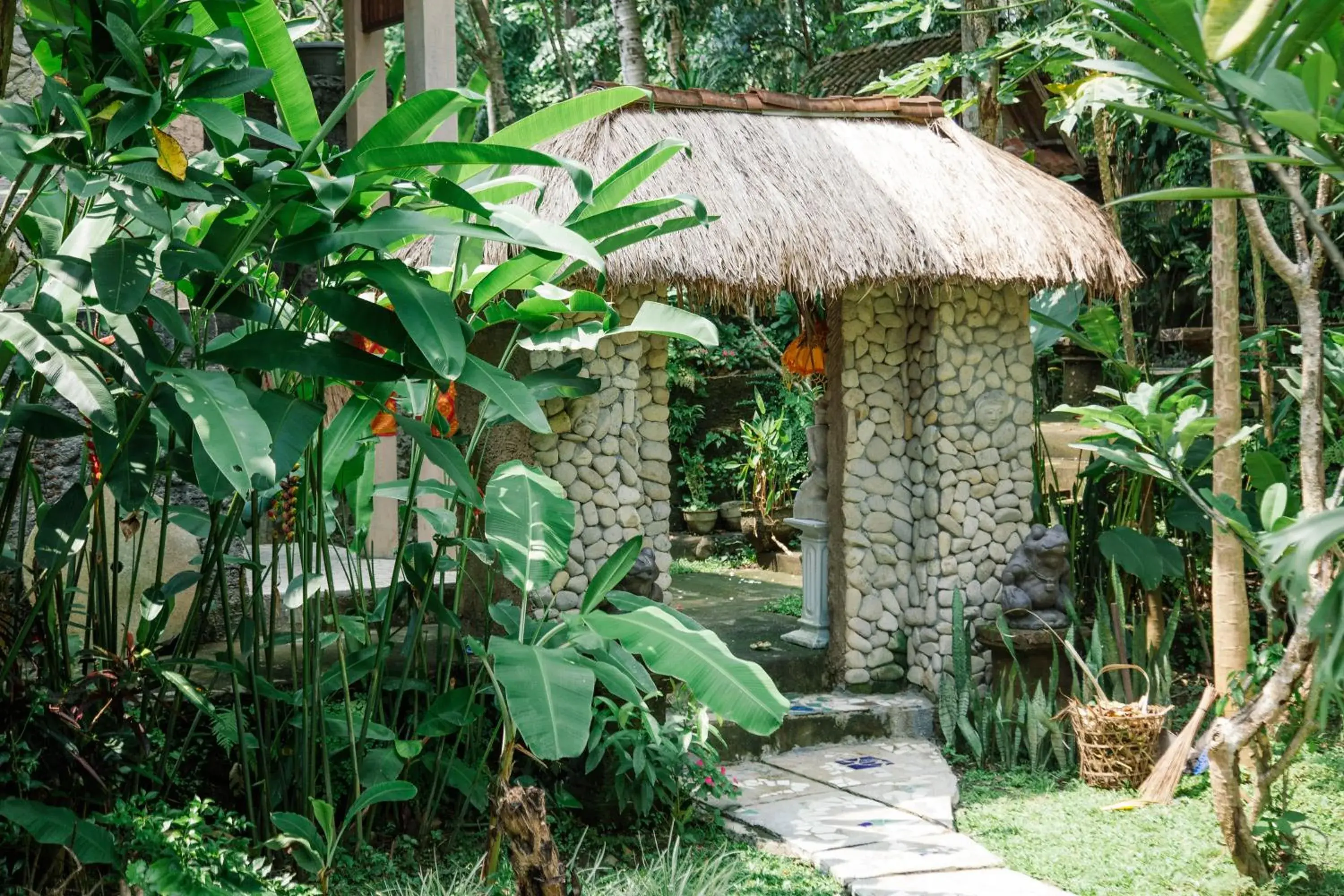 Garden view in Dewangga Ubud