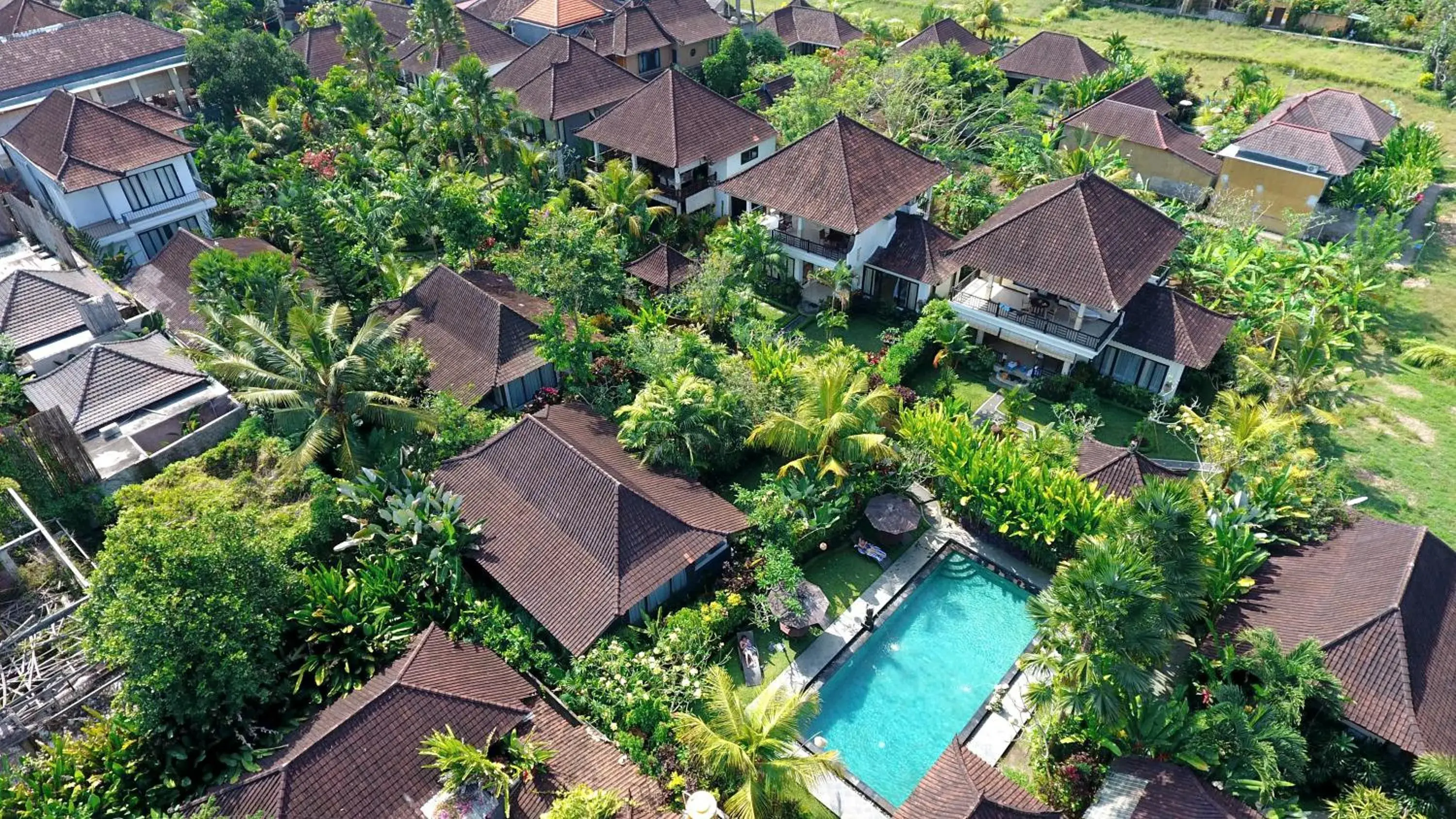 Bird's eye view, Bird's-eye View in Bali Dream Resort Ubud by Mahaputra