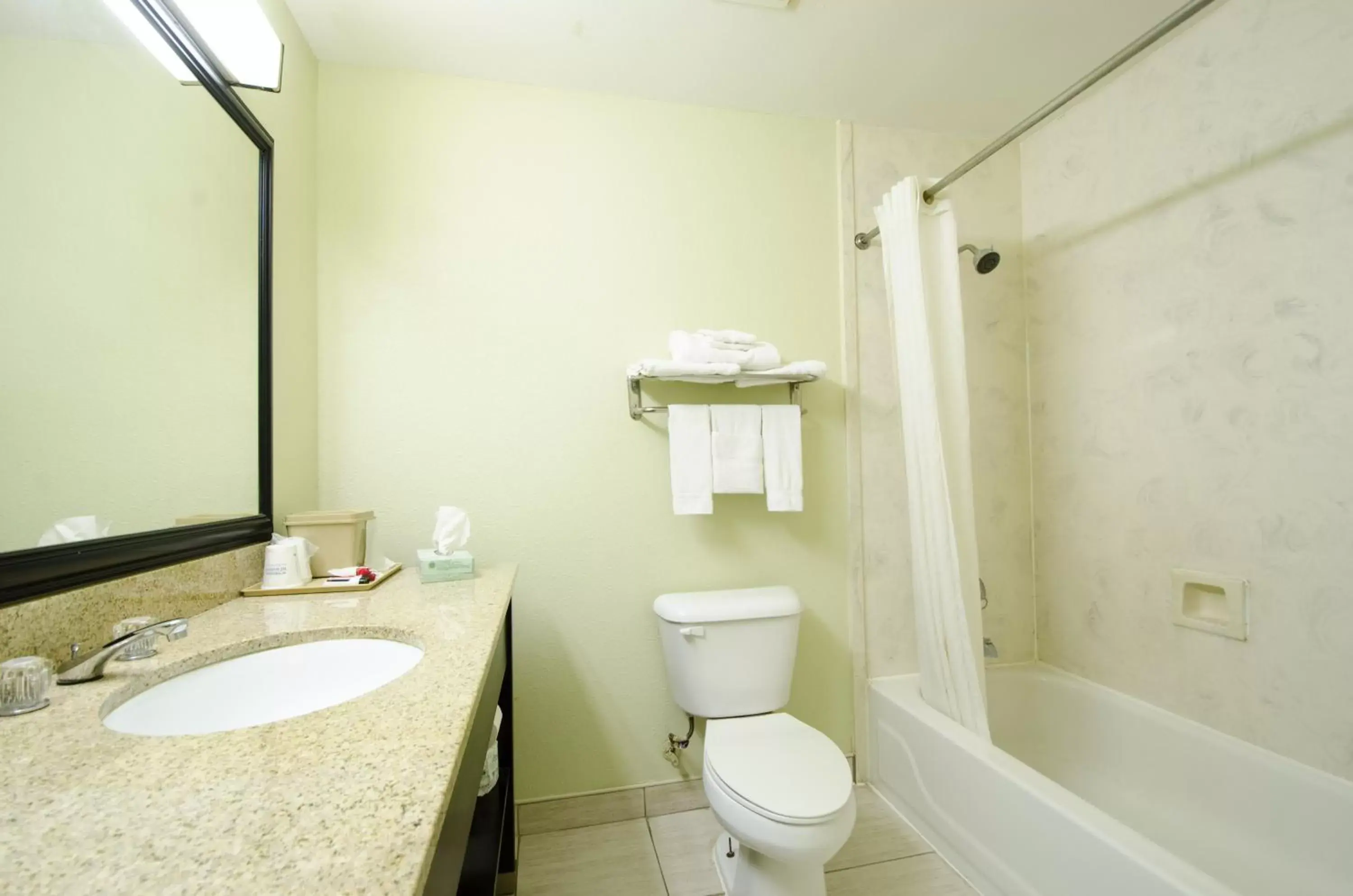 Bathroom in Super 8 by Wyndham Hull Street Midlothian Richmond Area