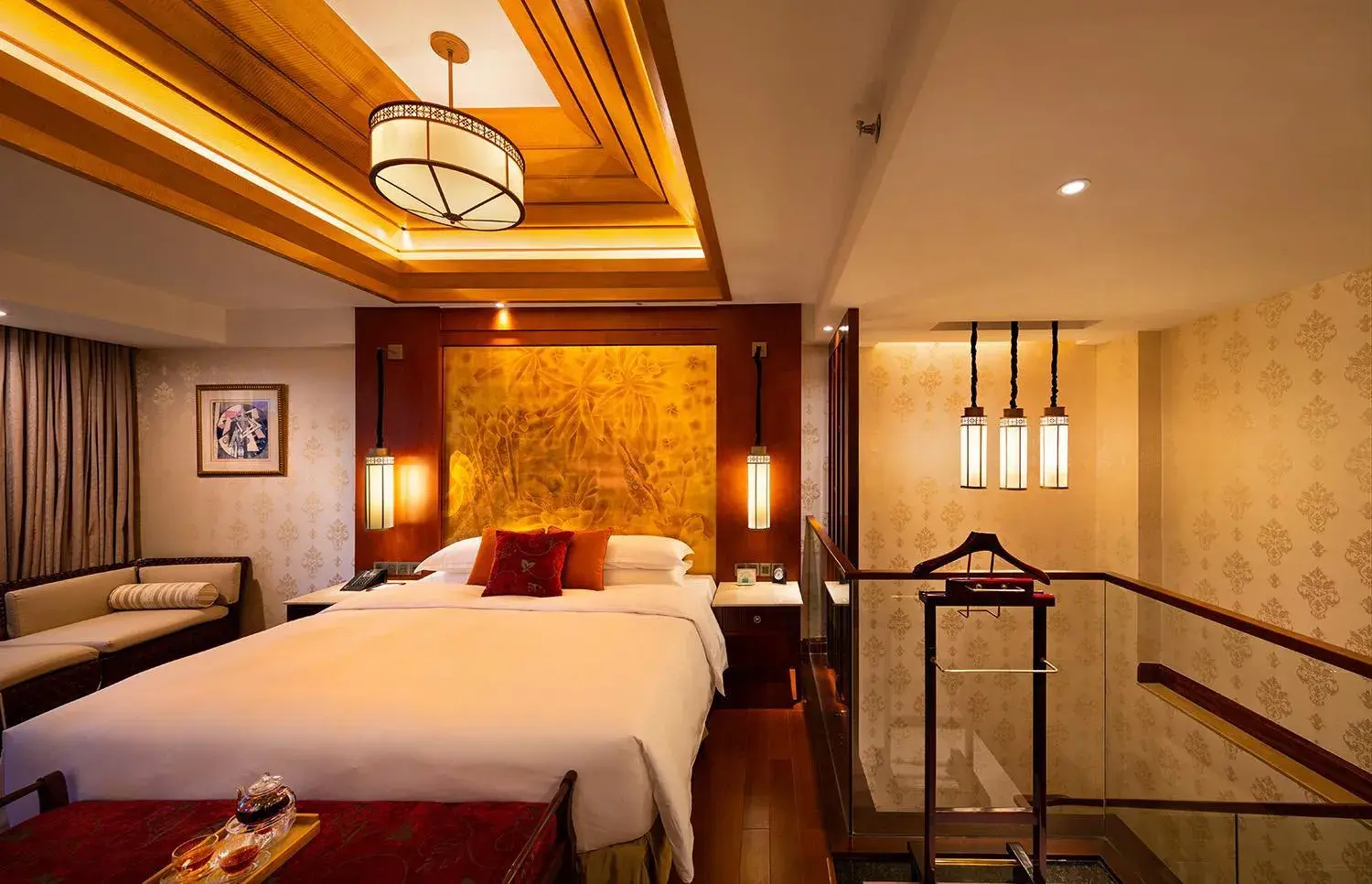 Bed in Goodview Hotel Sangem Tangxia