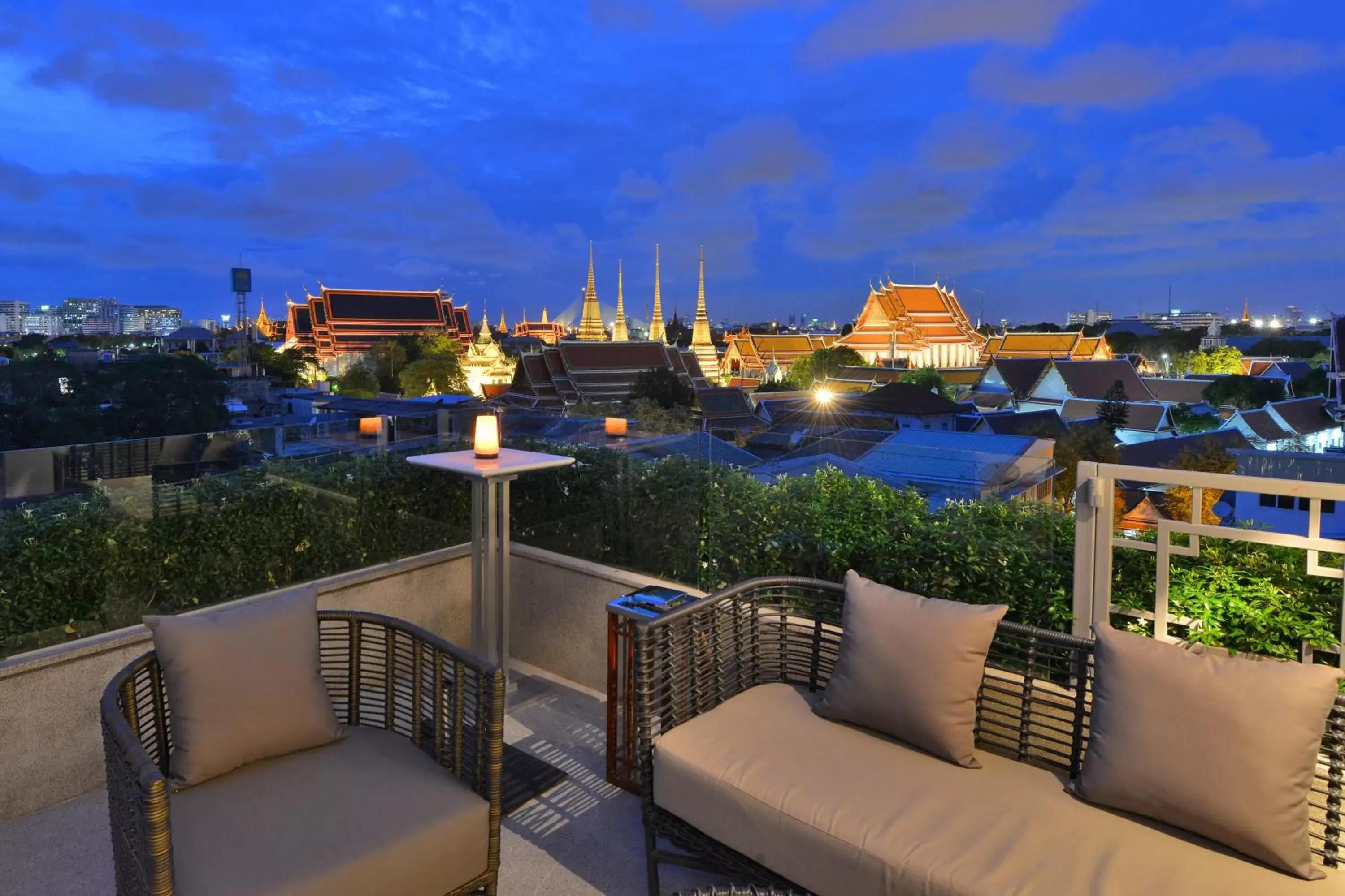 City view, Patio/Outdoor Area in Riva Arun Bangkok - SHA Extra Plus