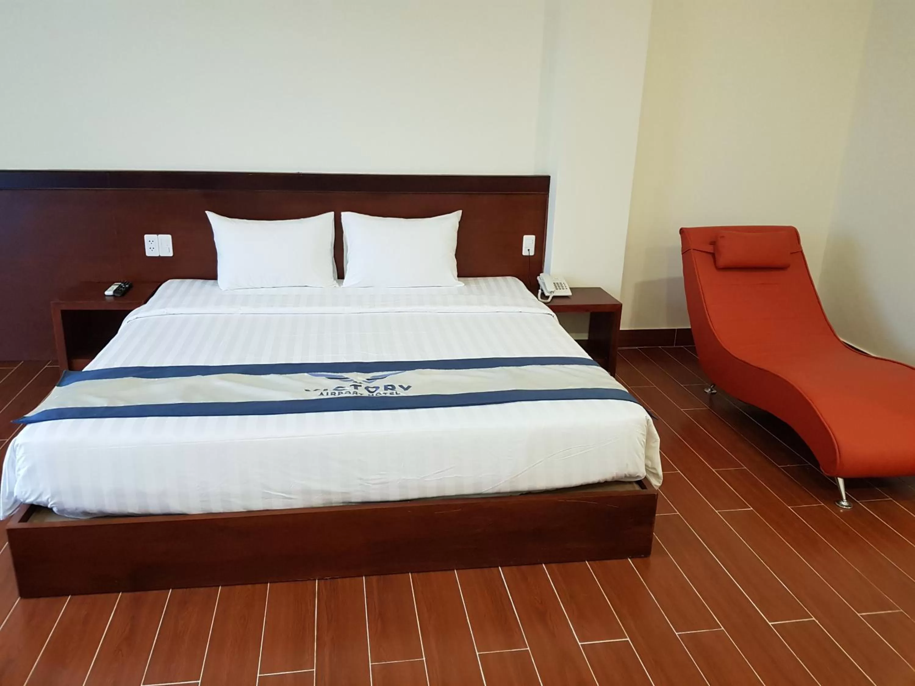 Bed in Victory Airport Hotel