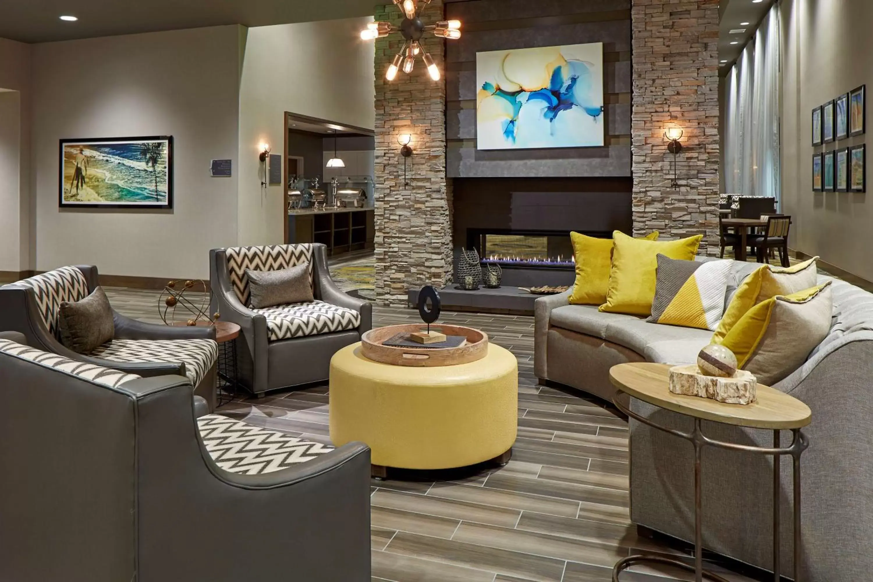 Lobby or reception, Seating Area in Homewood Suites By Hilton Los Angeles Redondo Beach