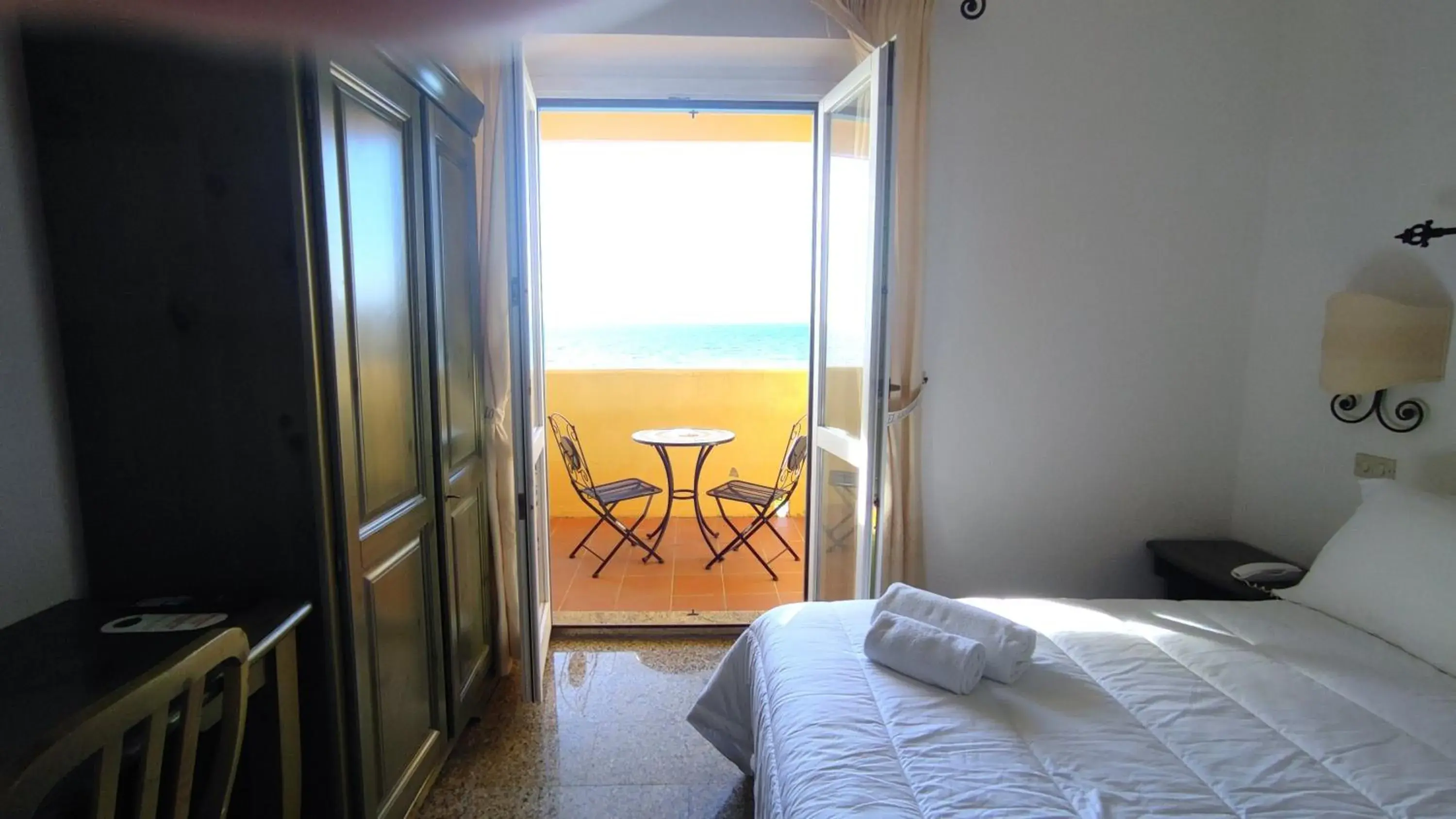 Balcony/Terrace, Sea View in Hotel Castello