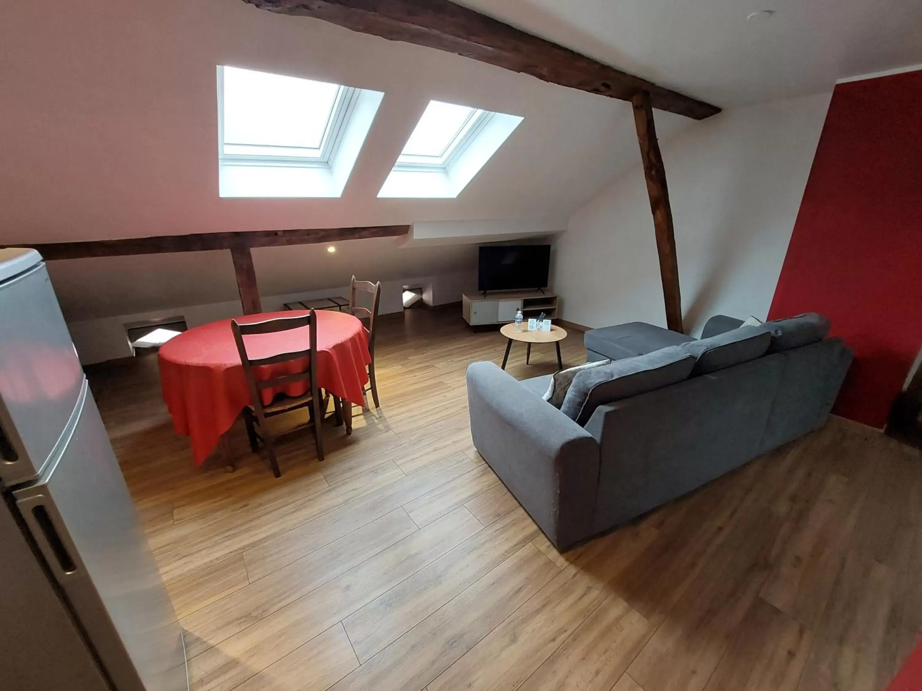 Seating Area in Logis Hôtel - Les Pasteliers