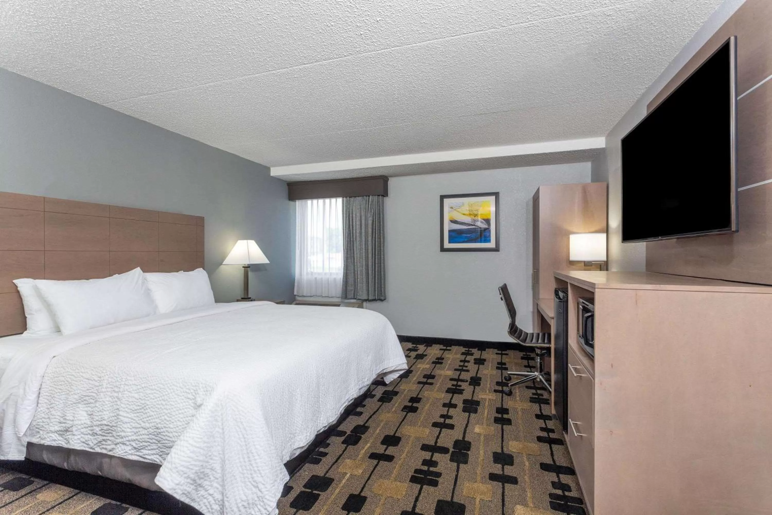 Photo of the whole room, Bed in Sleep Inn Terre Haute University Area