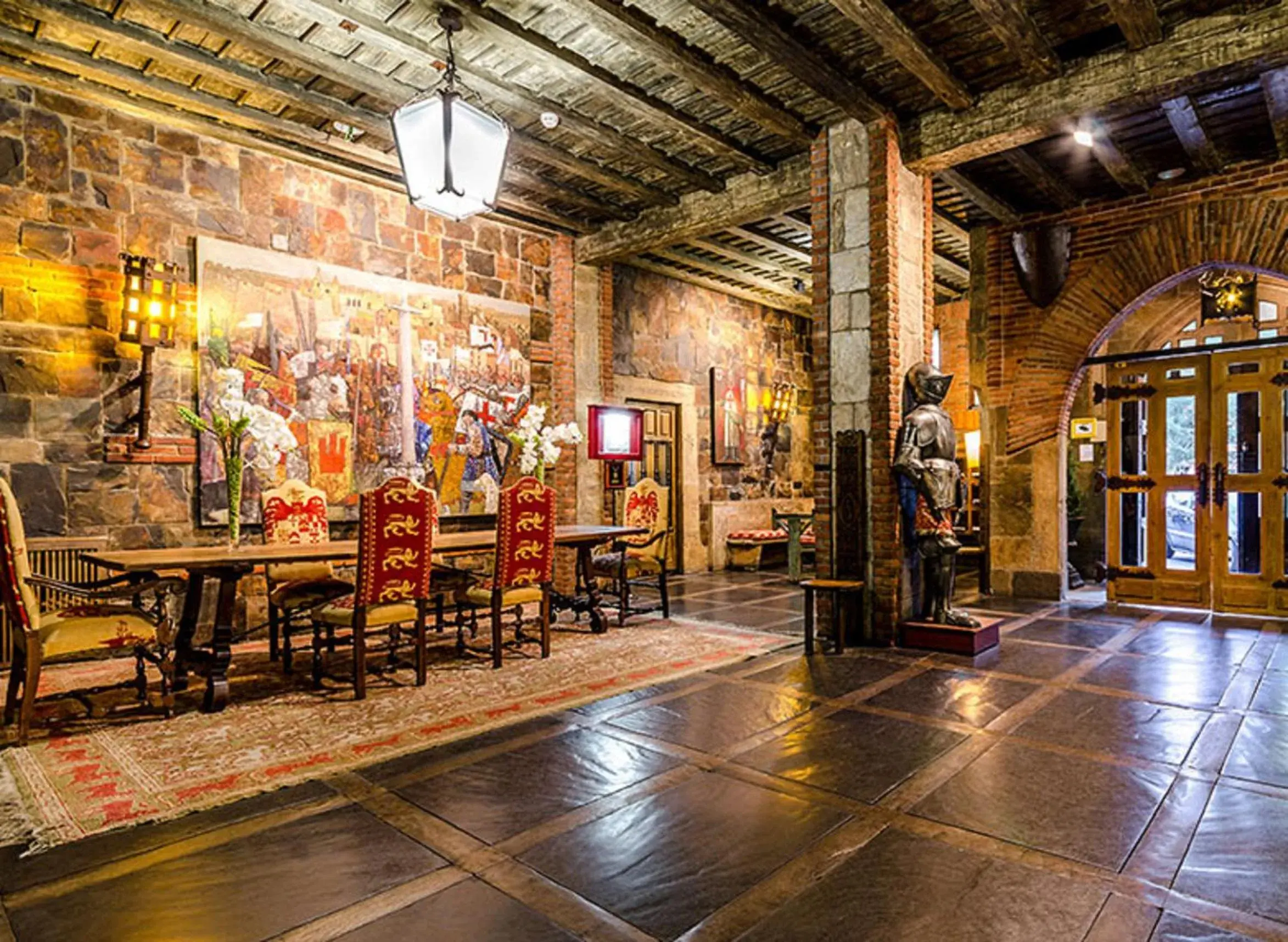 Lobby or reception in Hotel Temple Ponferrada Lobby or reception in Hotel Temple Ponferrada