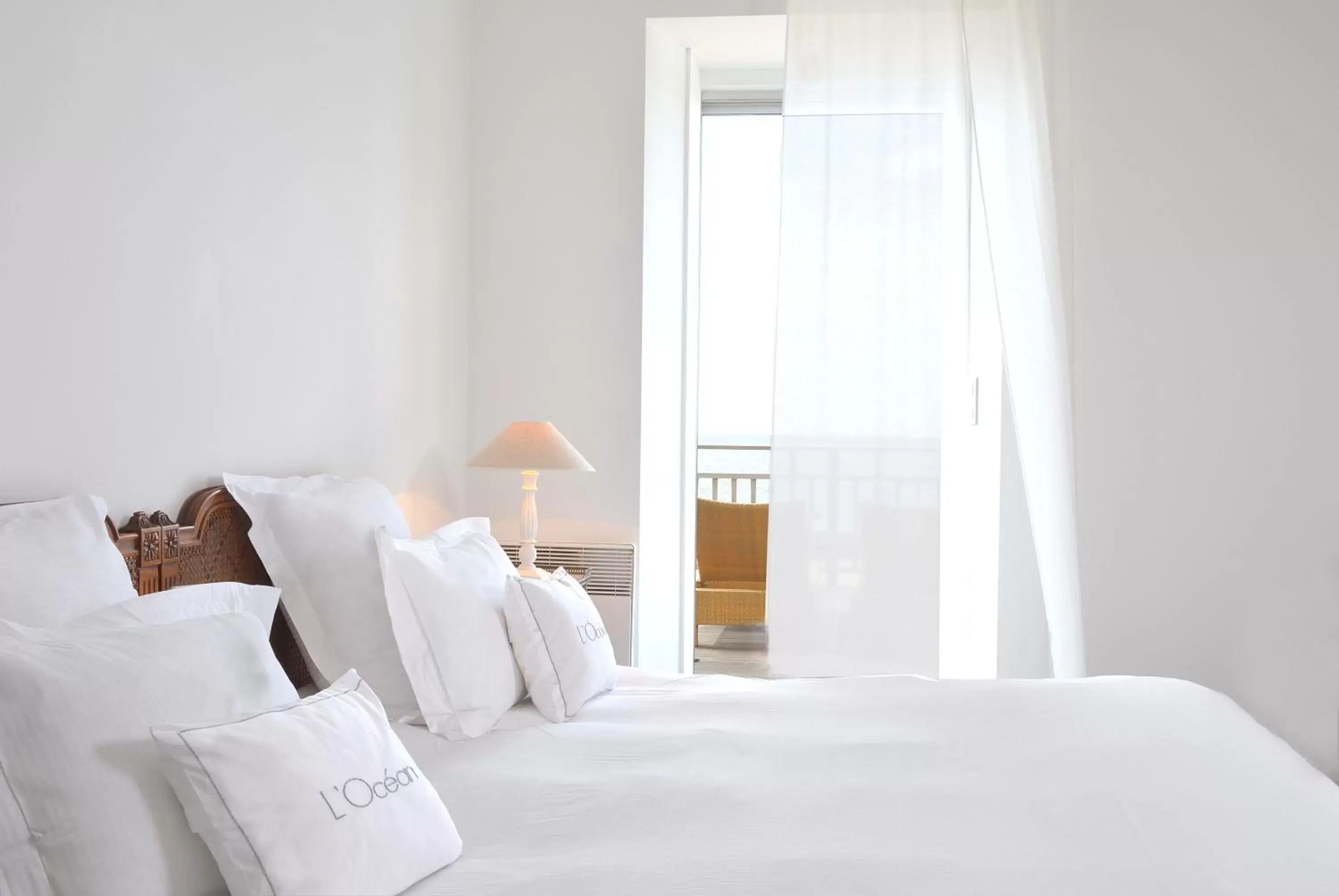 Bedroom, Bed in Grand Hotel de L'Océan