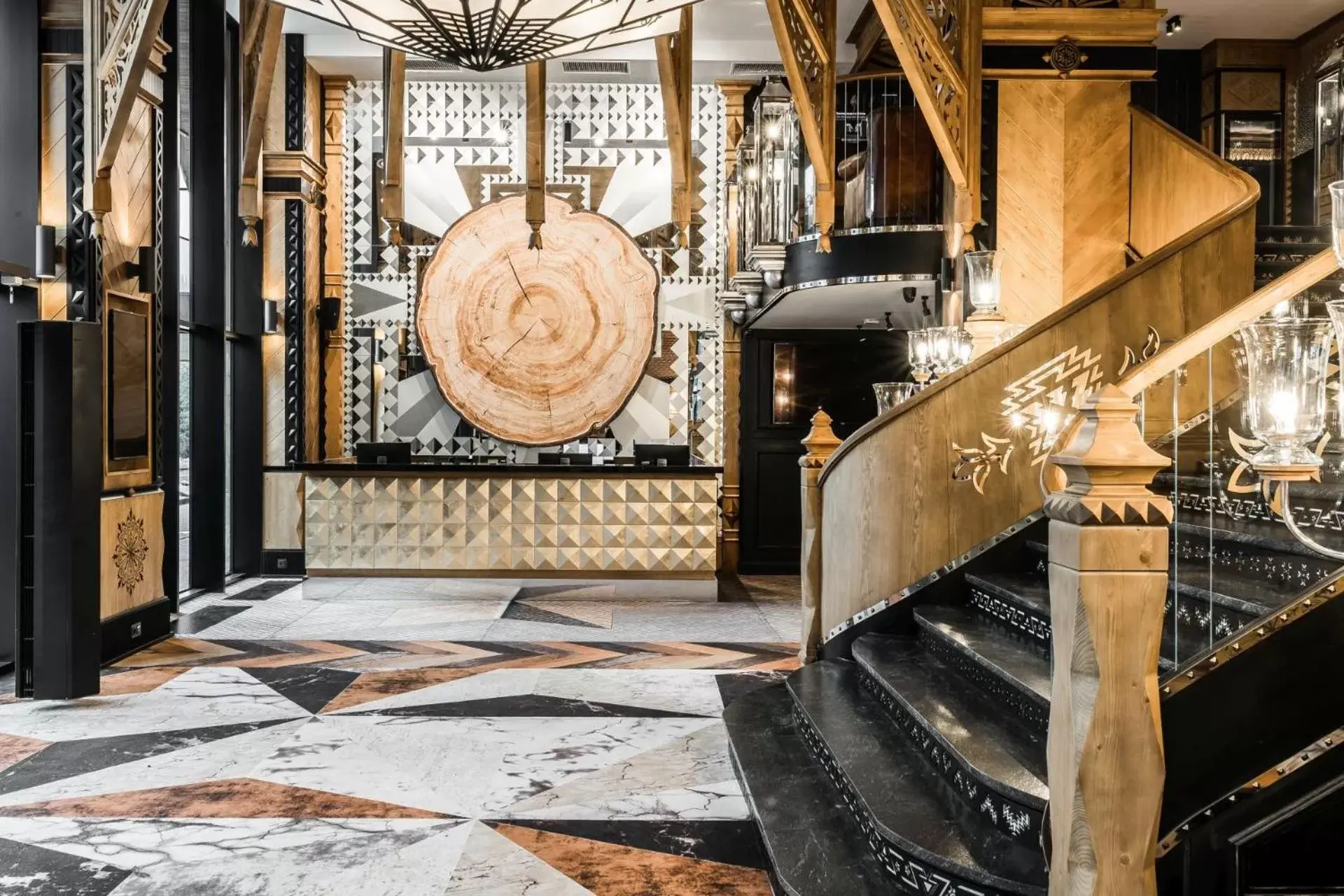 Lobby or reception in Bachleda Residence Zakopane Lobby or reception in Bachleda Residence Zakopane