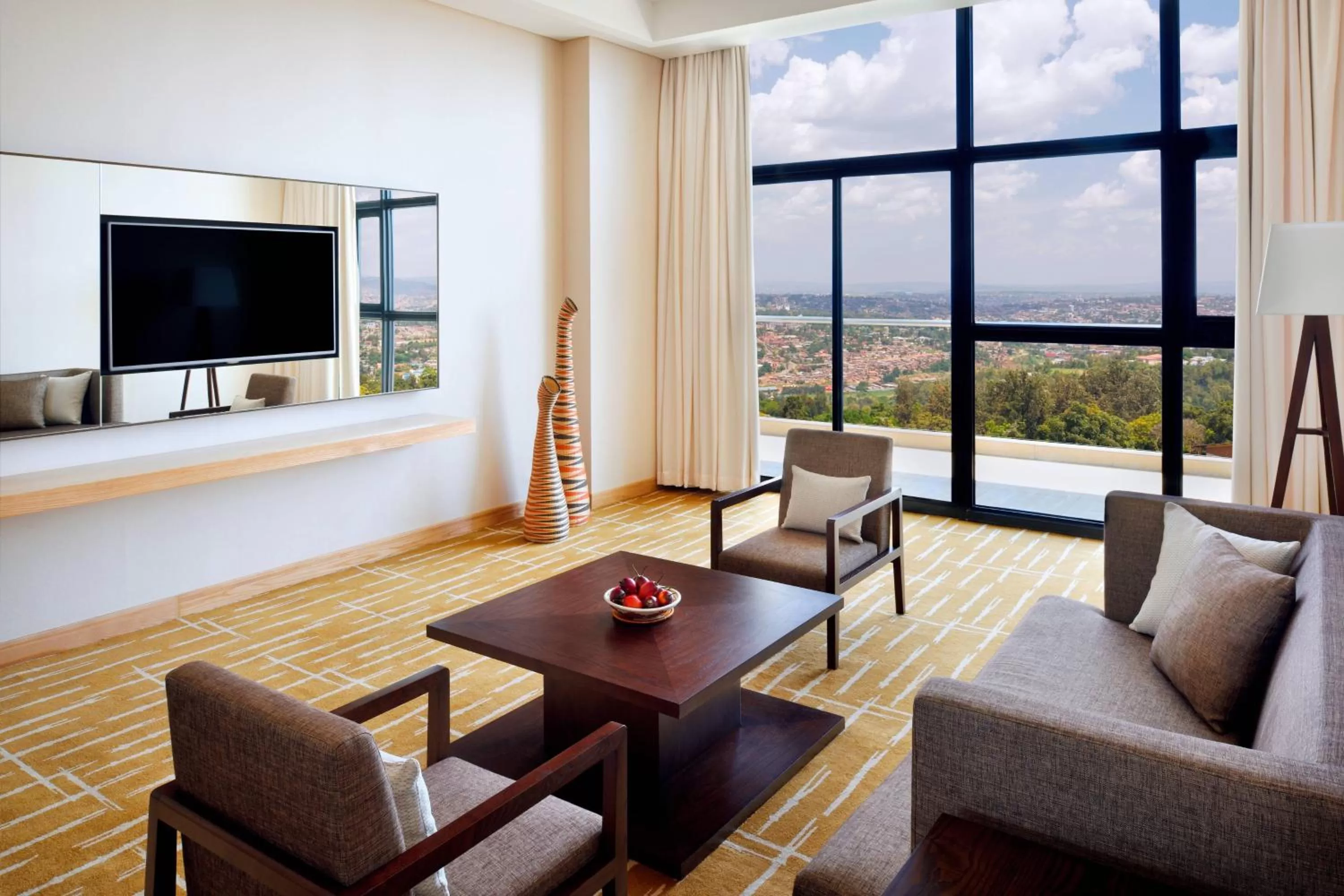 Living room in Kigali Marriott Hotel